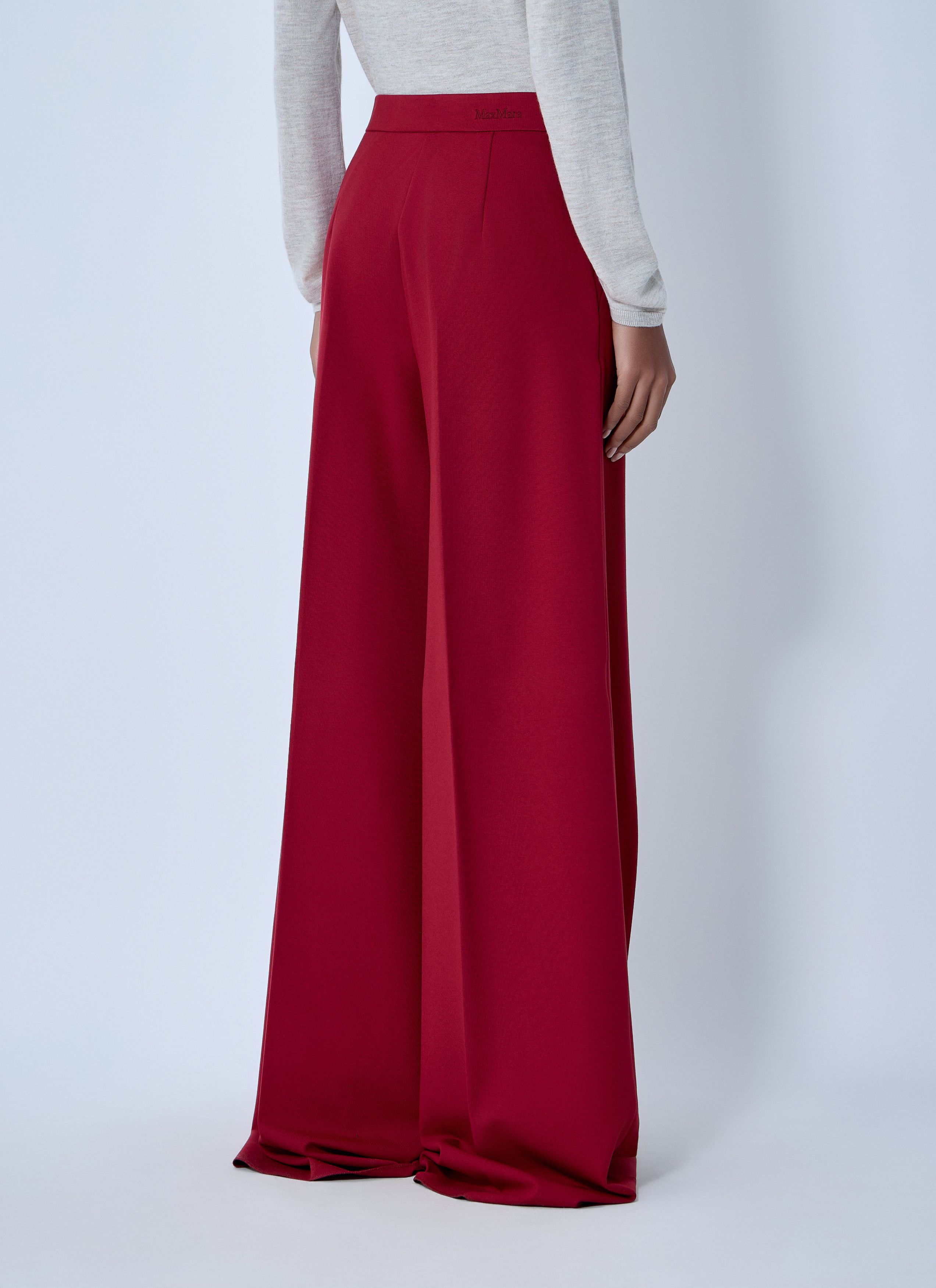 Max Mara Wide-Leg Tailored Pants Size 28" / US 6 / IT 42 - 4 Thumbnail