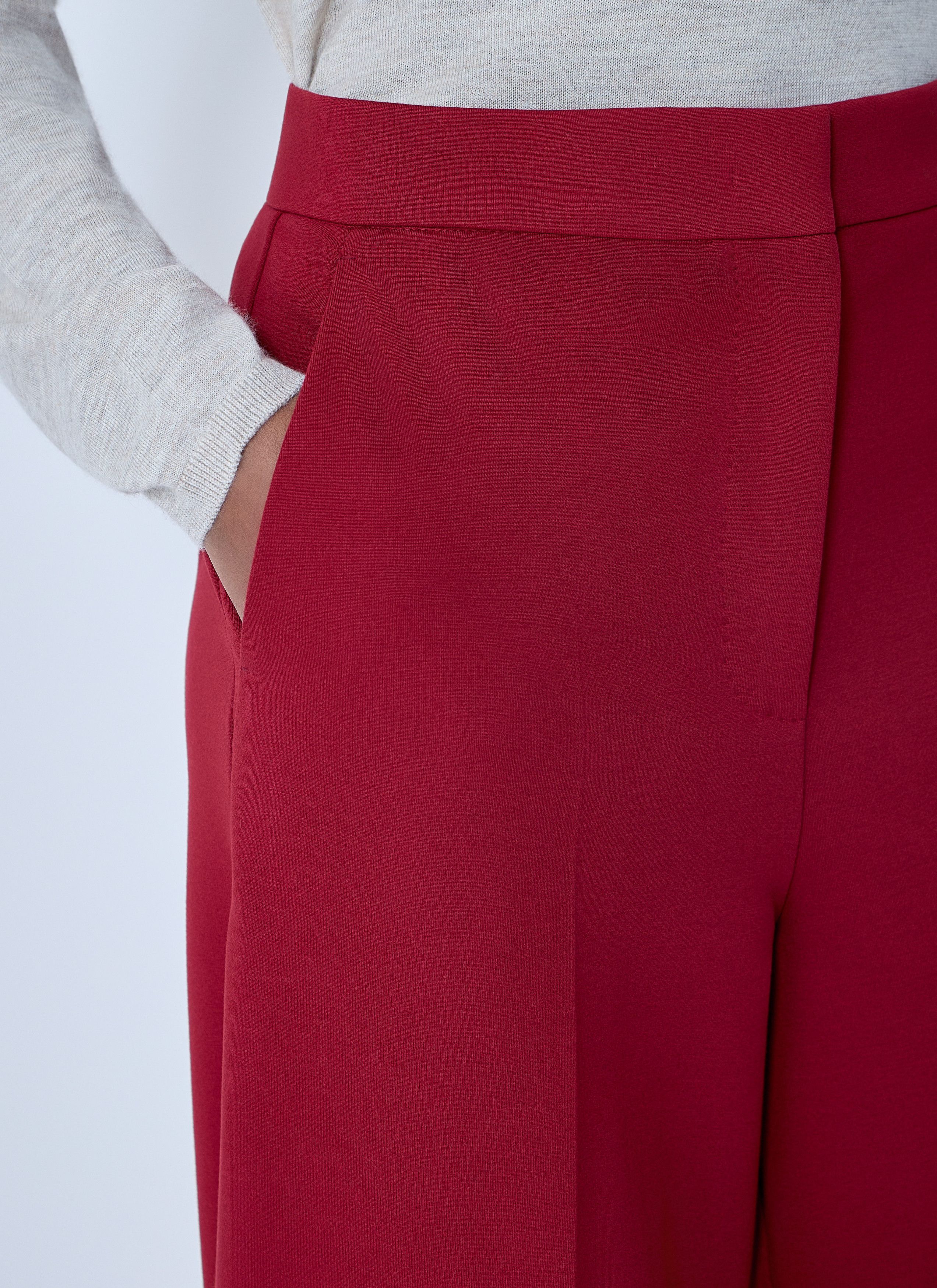 Max Mara Wide-Leg Tailored Pants Size 28" / US 6 / IT 42 - 5 Thumbnail