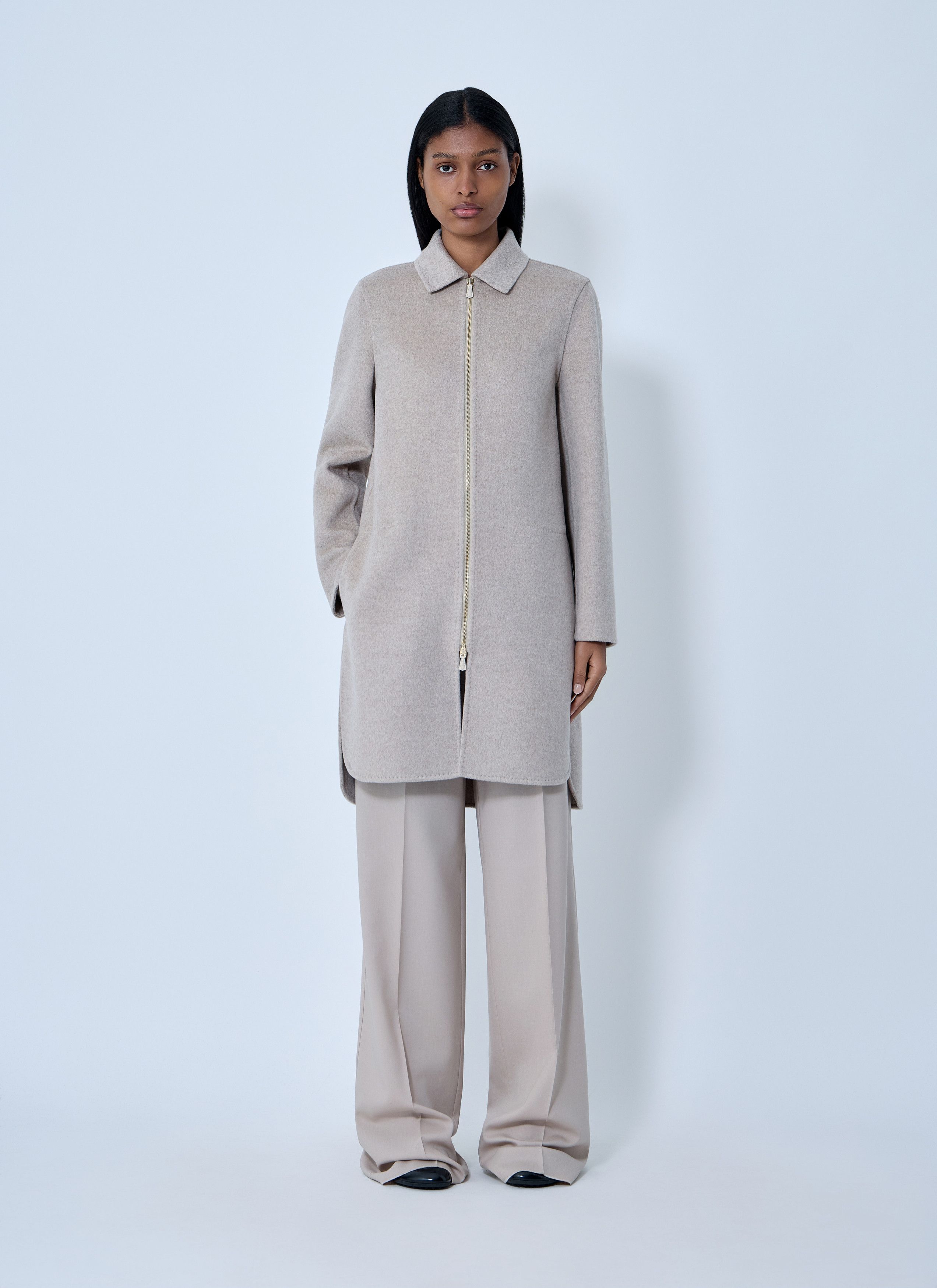 Max Mara Longline Cashmere Coat Size M / US 6-8 / IT 42-44 - 2 Thumbnail