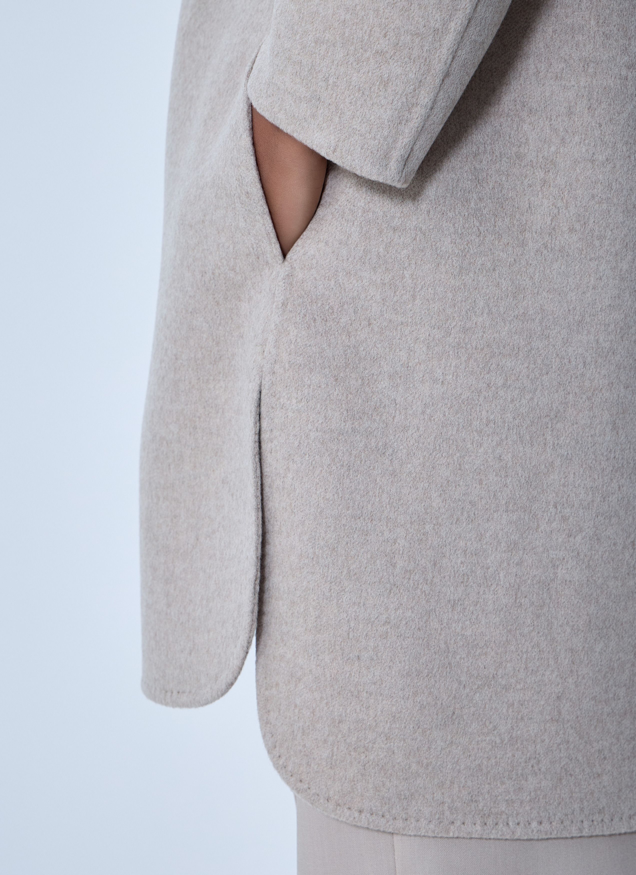Max Mara Longline Cashmere Coat Size M / US 6-8 / IT 42-44 - 6 Thumbnail