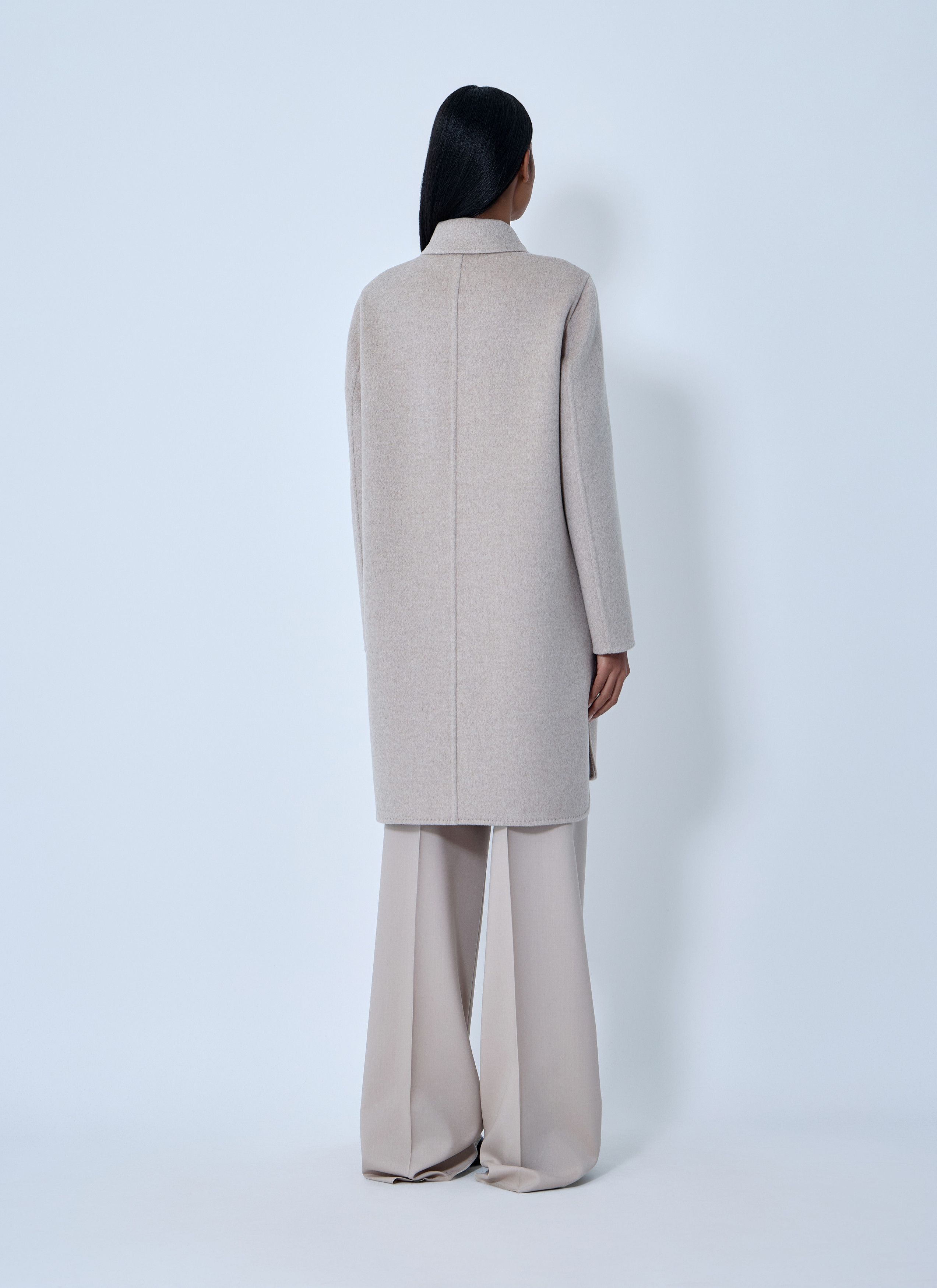 Max Mara Longline Cashmere Coat Size M / US 6-8 / IT 42-44 - 4 Thumbnail