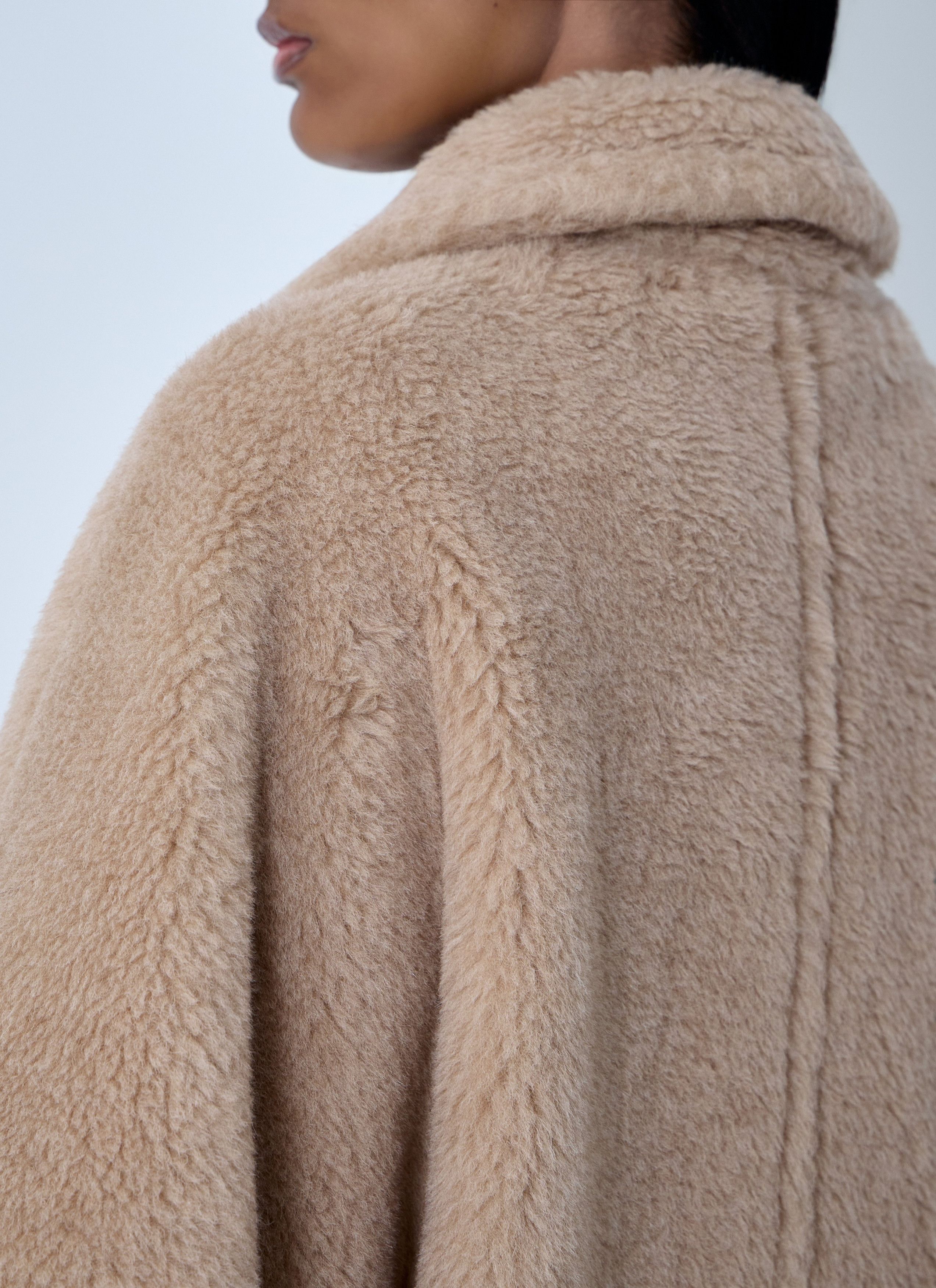 Max Mara Shearling Cape Size M / US 6-8 / IT 42-44 - 6 Thumbnail