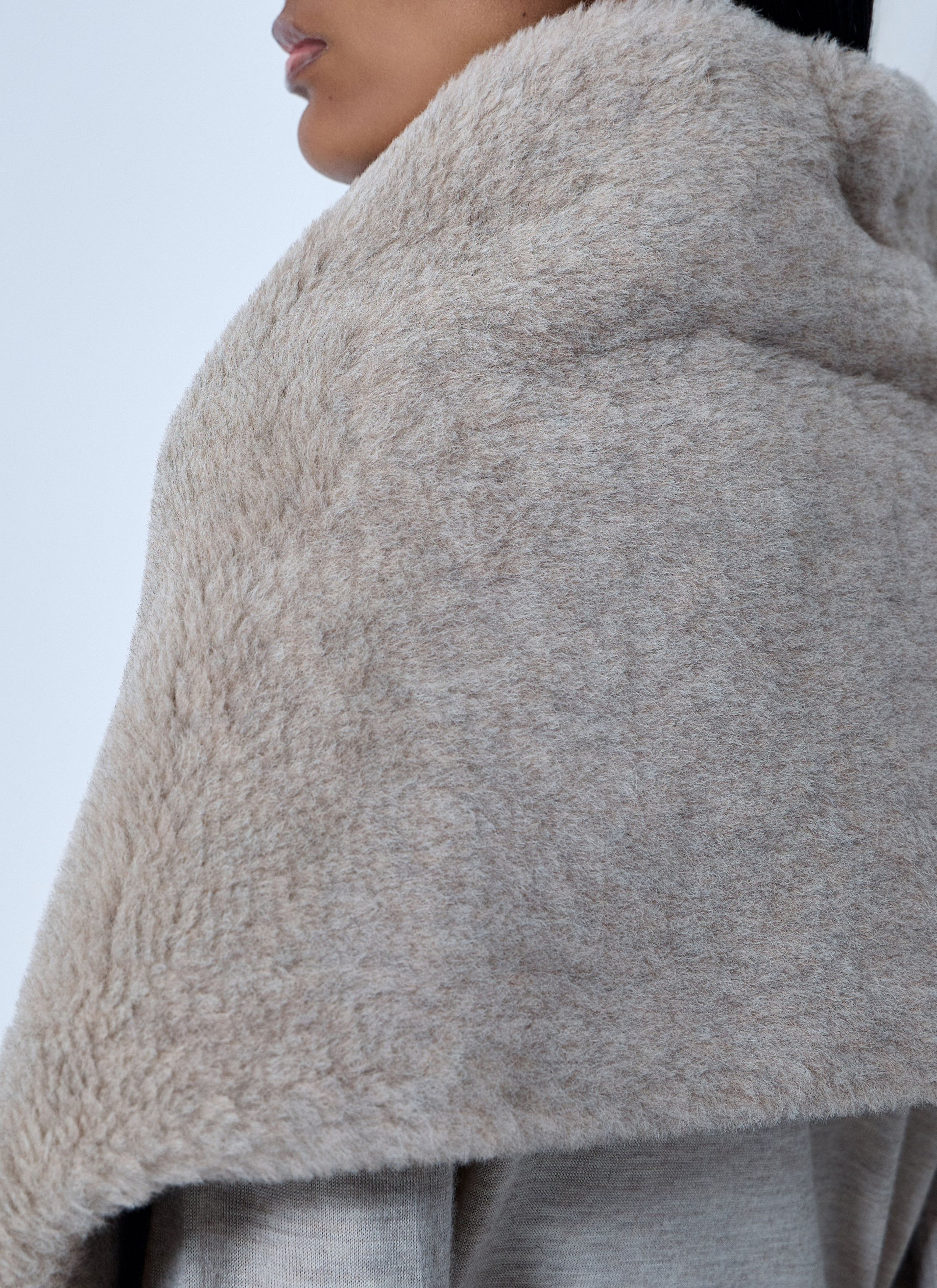 Max Mara Fringed Wool Scarf Size ONE SIZE - 6 Thumbnail