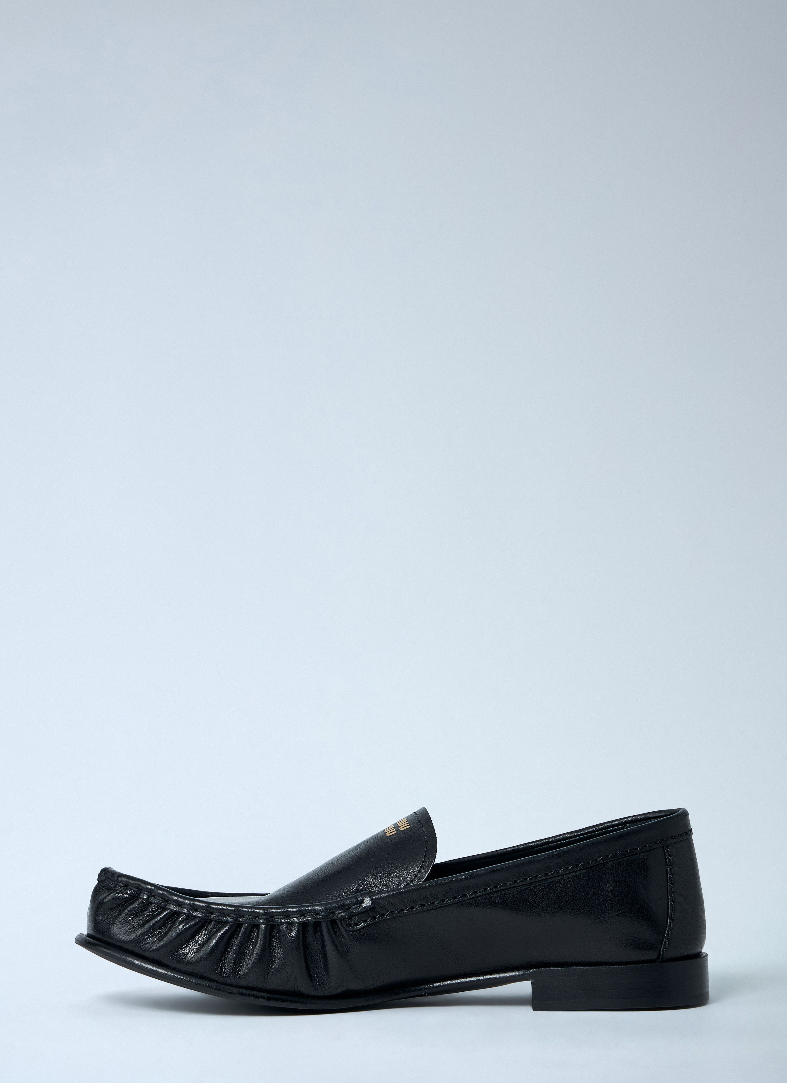 Miu Miu Leather Loafers Size US 10 / IT 40 - 4 Thumbnail