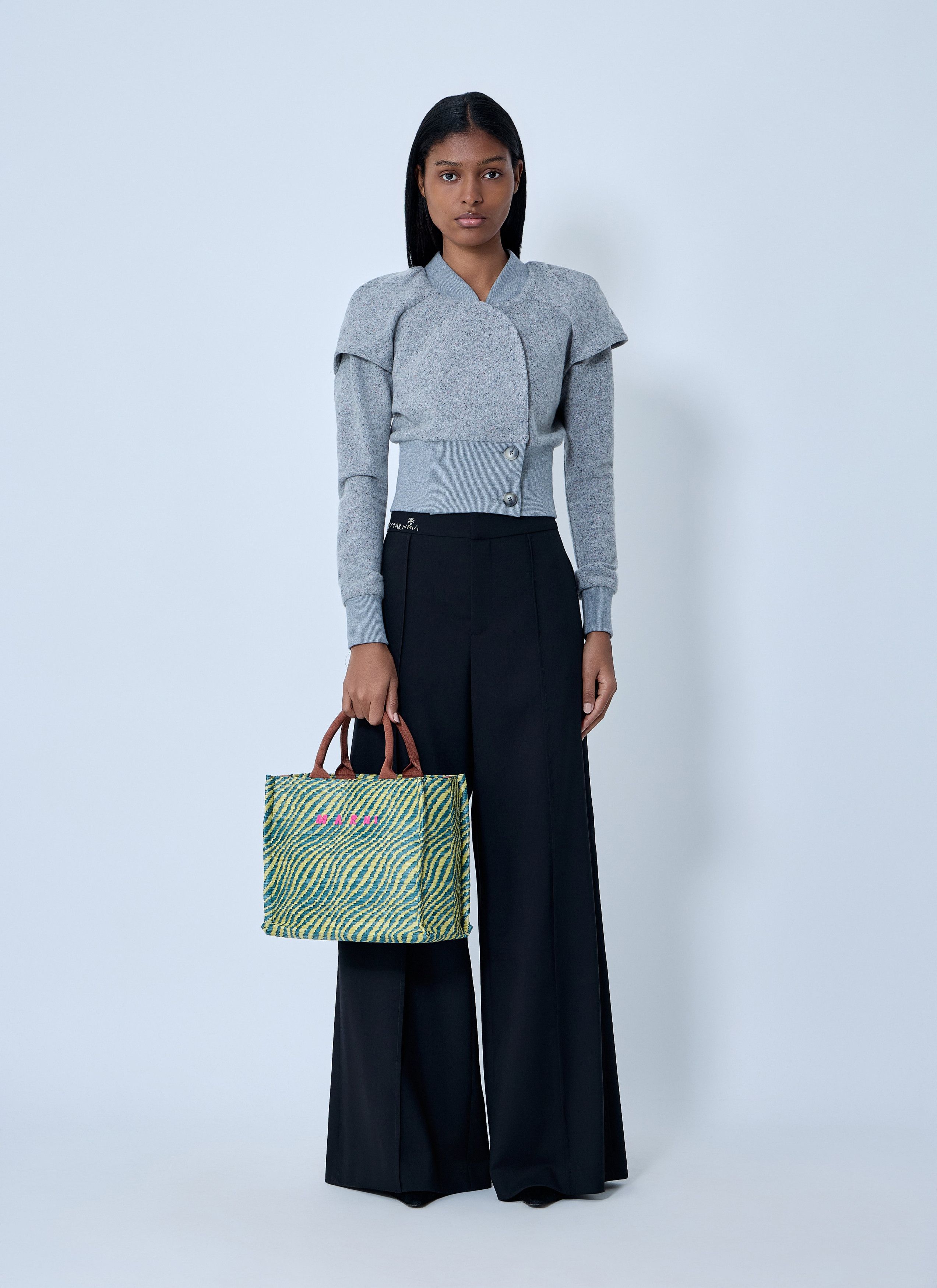 Marni Wool Tailored Pants Size 30" / US 8 / IT 44 - 2 Thumbnail