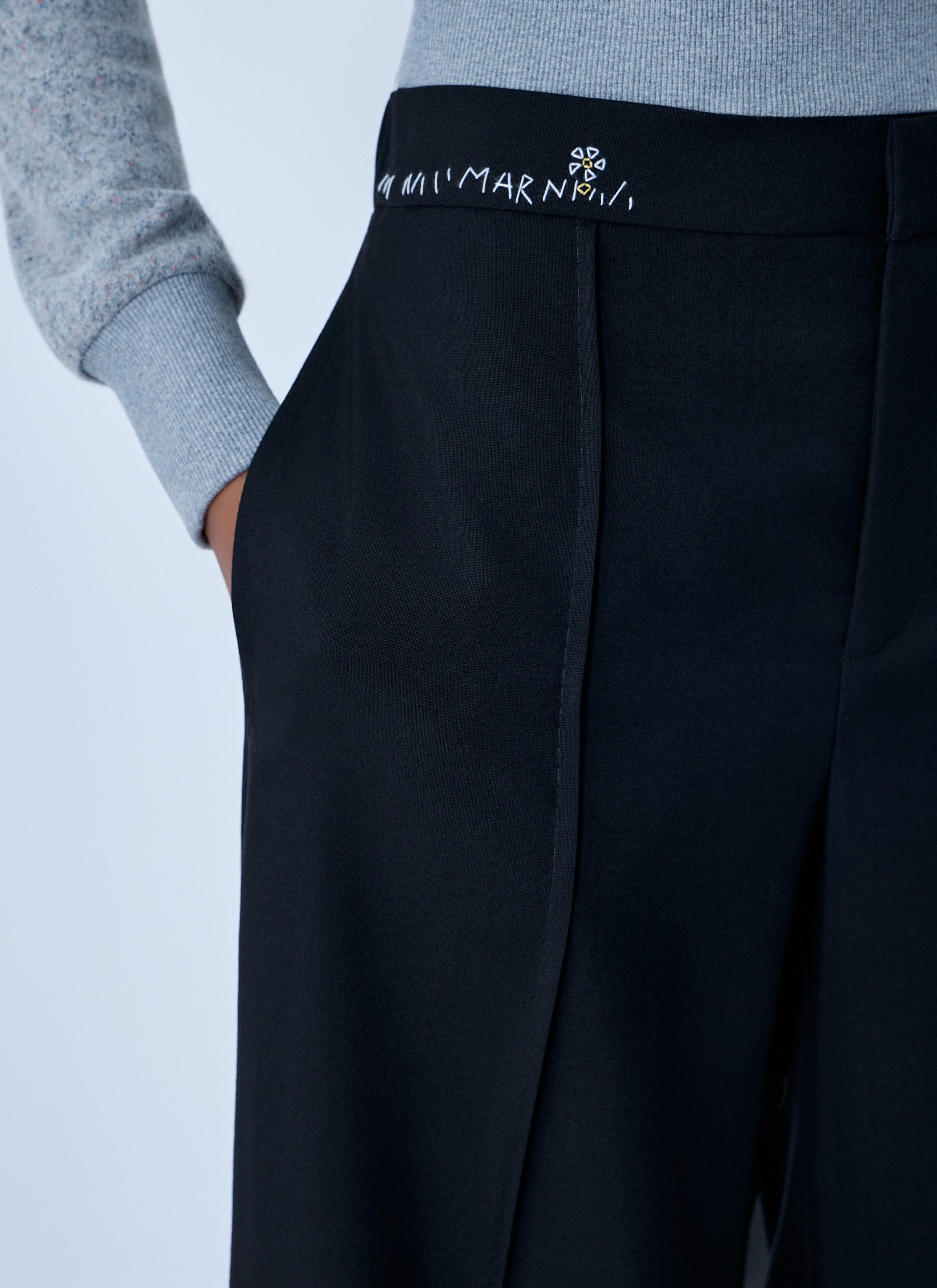 Marni Wool Tailored Pants Size 30" / US 8 / IT 44 - 5 Thumbnail