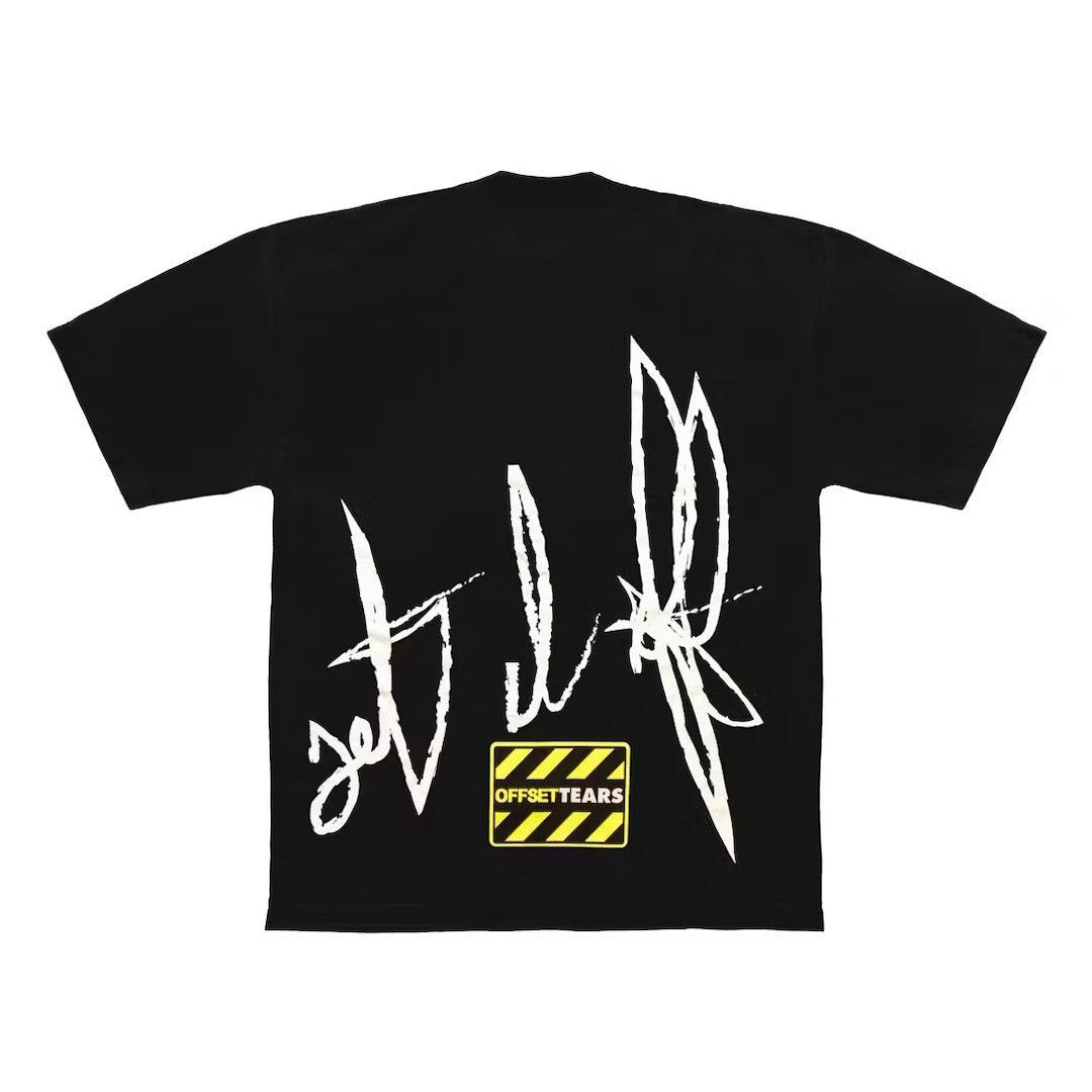 DENIM TEARS x Offset Set It Off #3 Tee Black T-shirts Size US L / EU 52-54 / 3 - 2 Thumbnail