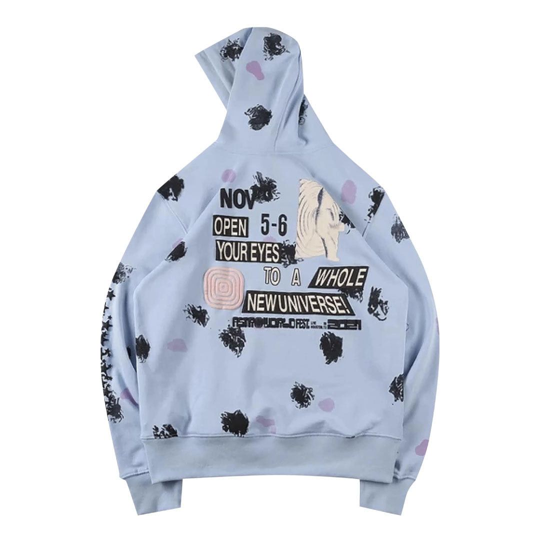 Travis Scott Cactus Jack by See You In Utopia Hoodie 'Tie Dye' Size US S / EU 44-46 / 1 - 2 Thumbnail