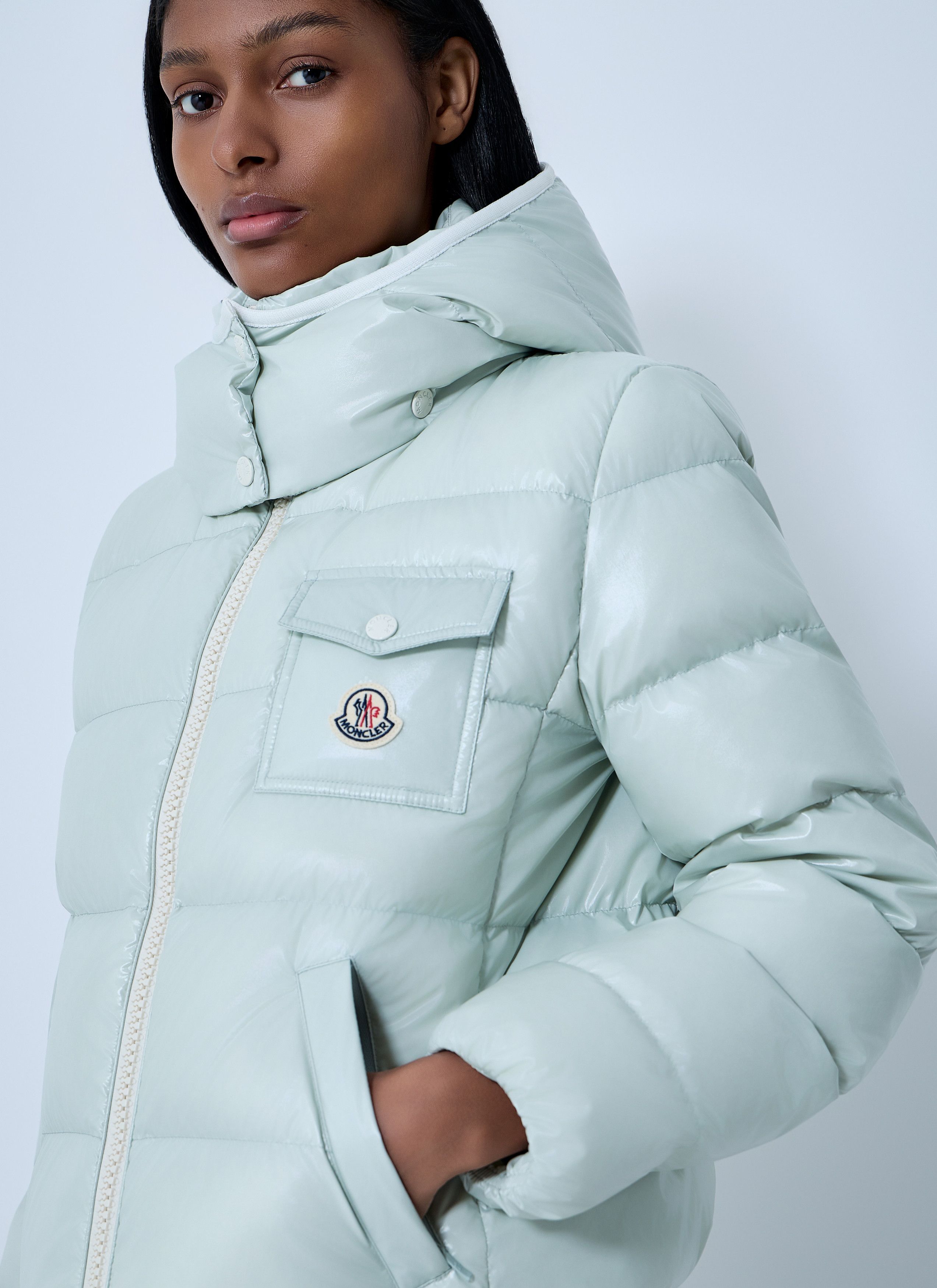 Moncler Andro Short Down Jacket Size XXS / US 00 / IT 34 - 5 Thumbnail