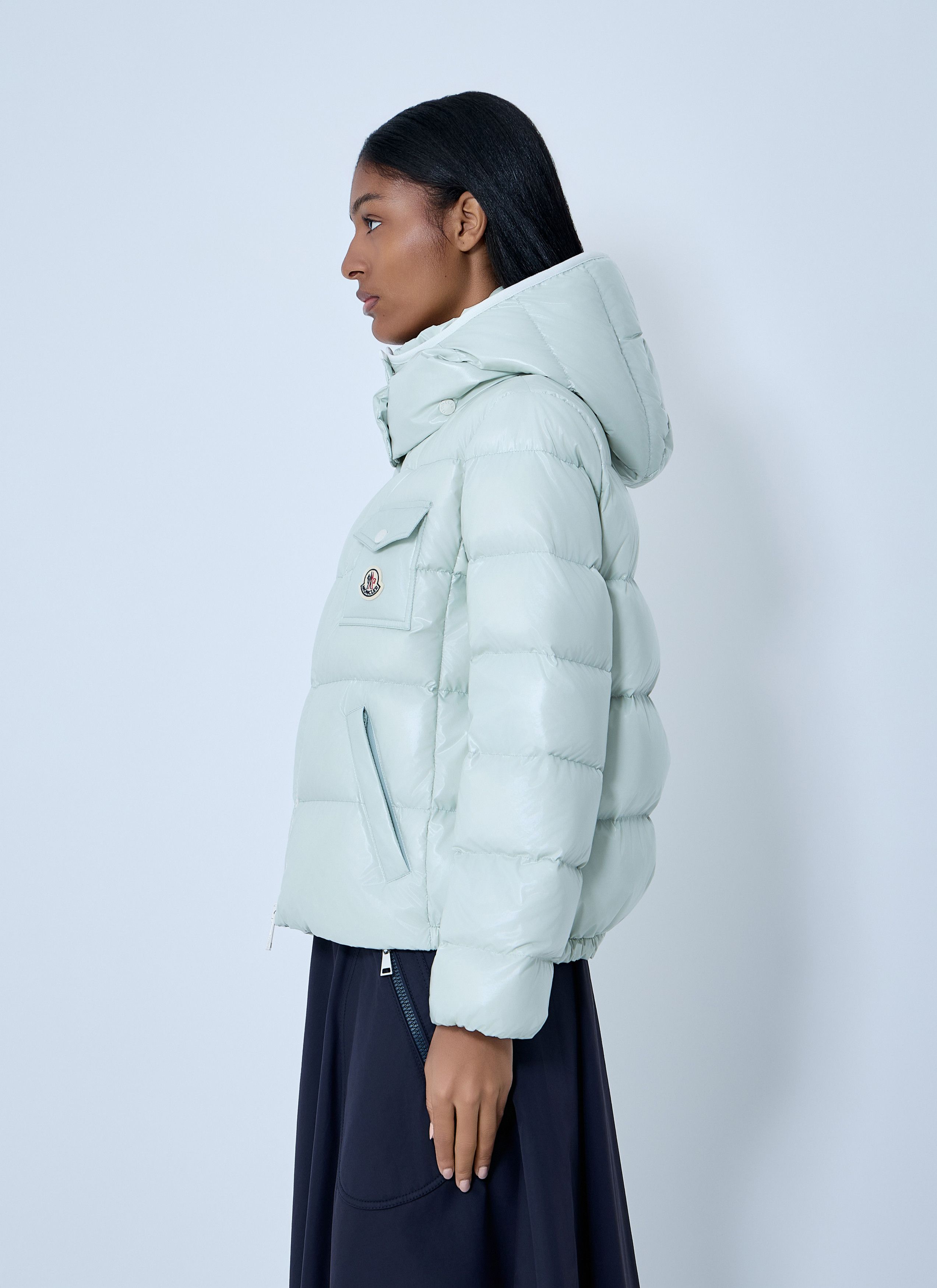 Moncler Andro Short Down Jacket Size XXS / US 00 / IT 34 - 3 Thumbnail