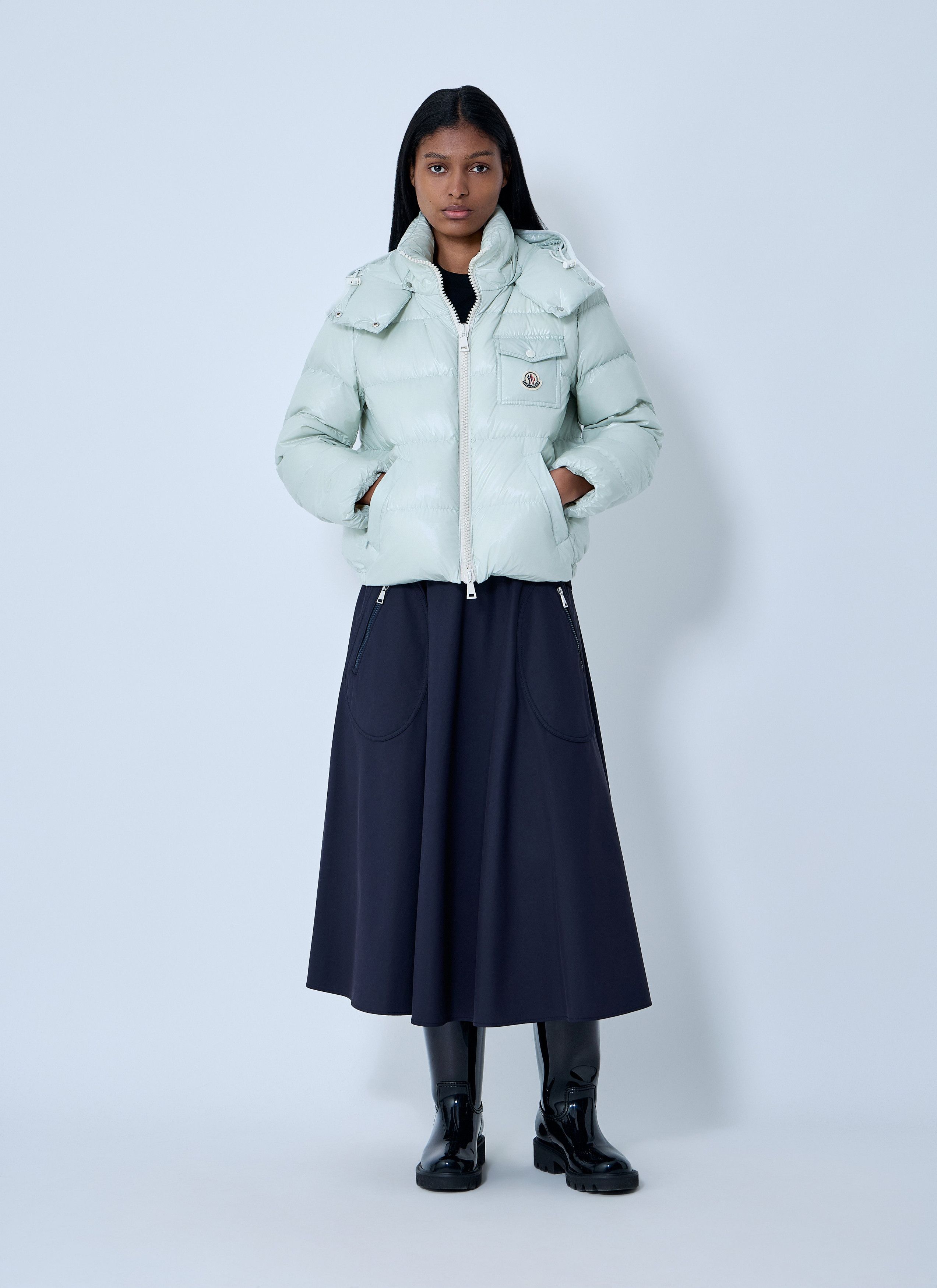 Moncler Andro Short Down Jacket Size XXS / US 00 / IT 34 - 2 Thumbnail