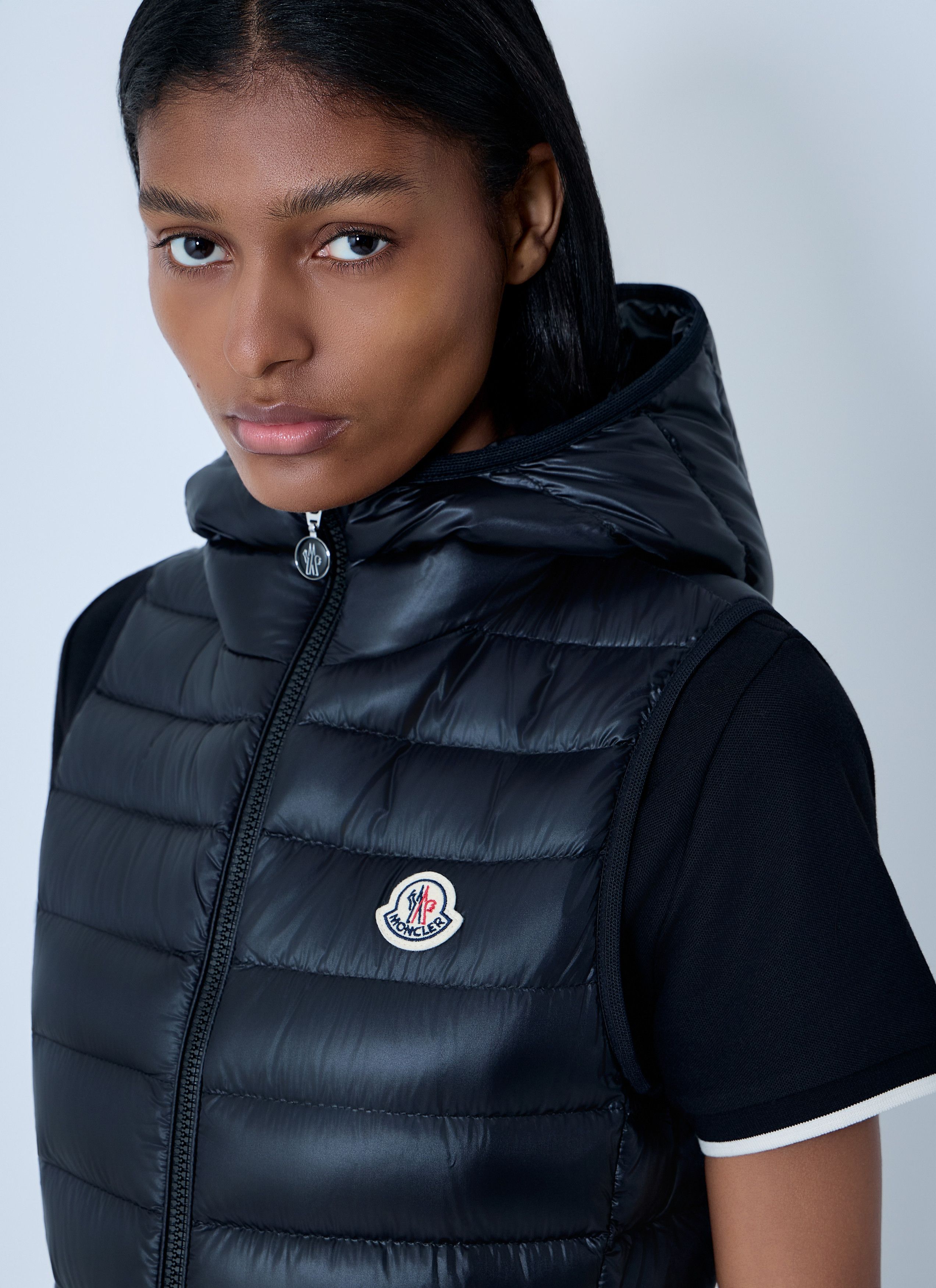 Moncler Glygos Short Down Vest Size XXS / US 00 / IT 34 - 5 Thumbnail