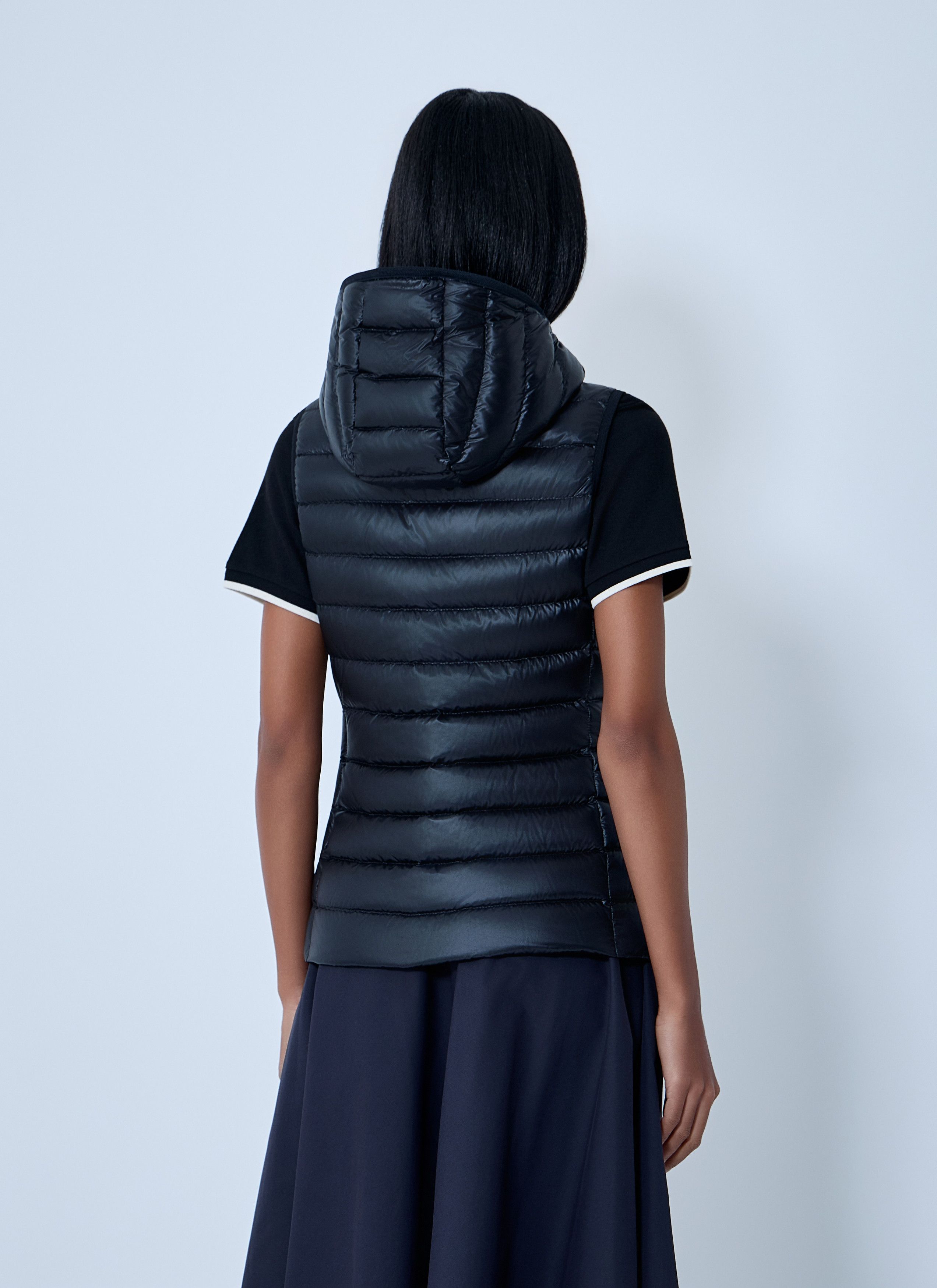 Moncler Glygos Short Down Vest Size L / US 10 / IT 46 - 4 Thumbnail