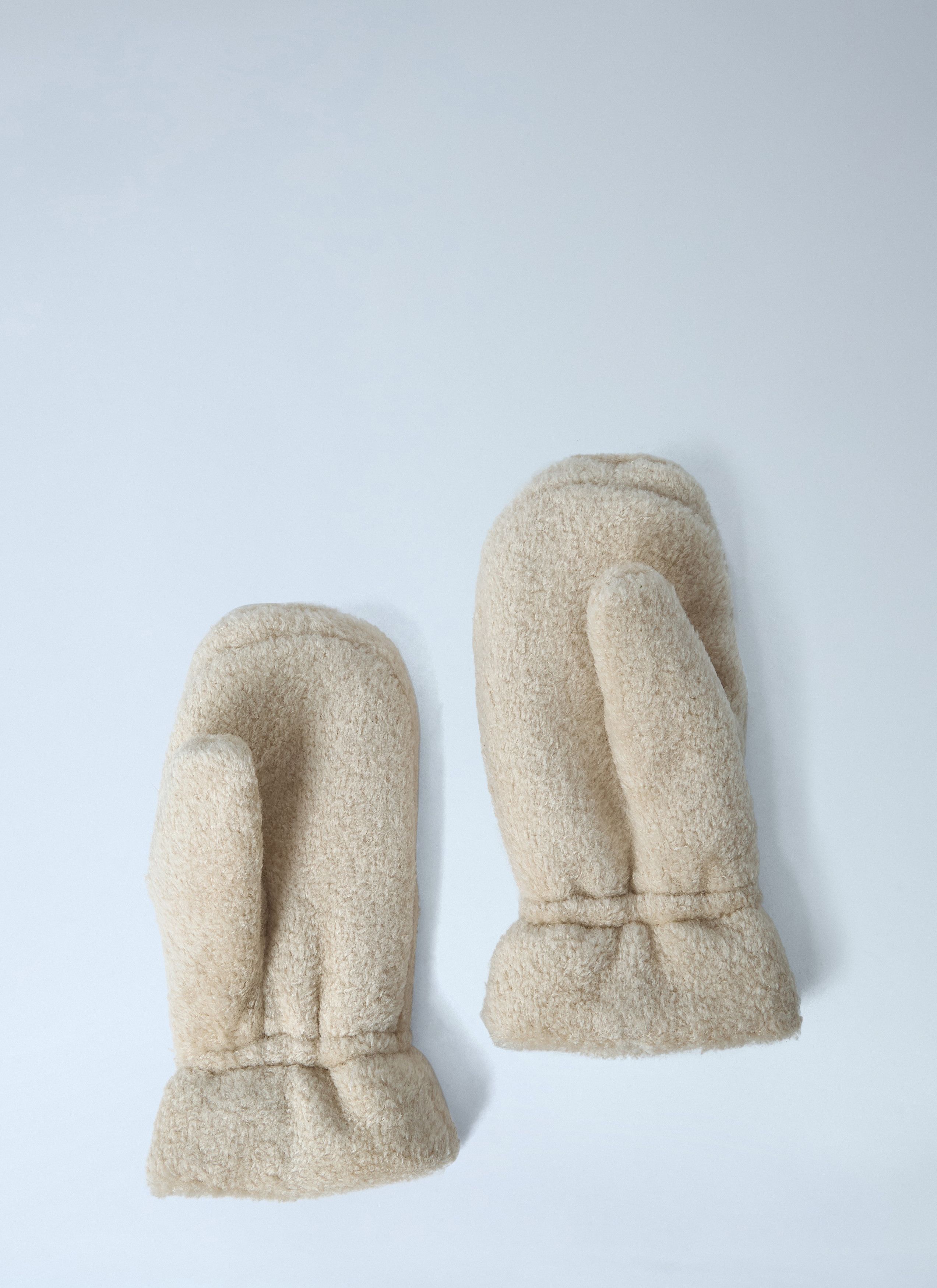 Moncler Logo Motif Mittens Size ONE SIZE - 4 Thumbnail