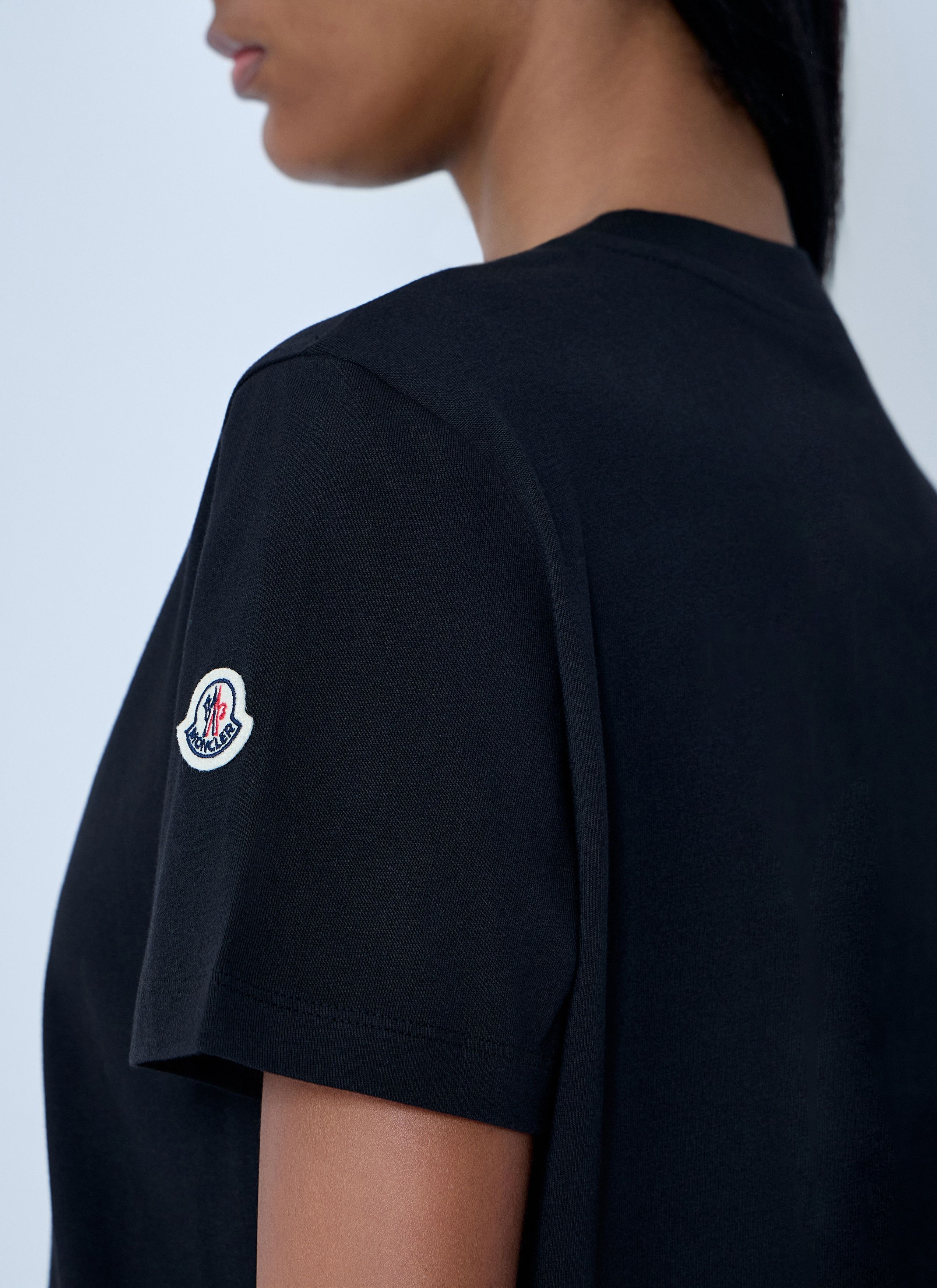 Moncler Logo Motif T-Shirt Size XS / US 0-2 / IT 36-38 - 6 Thumbnail