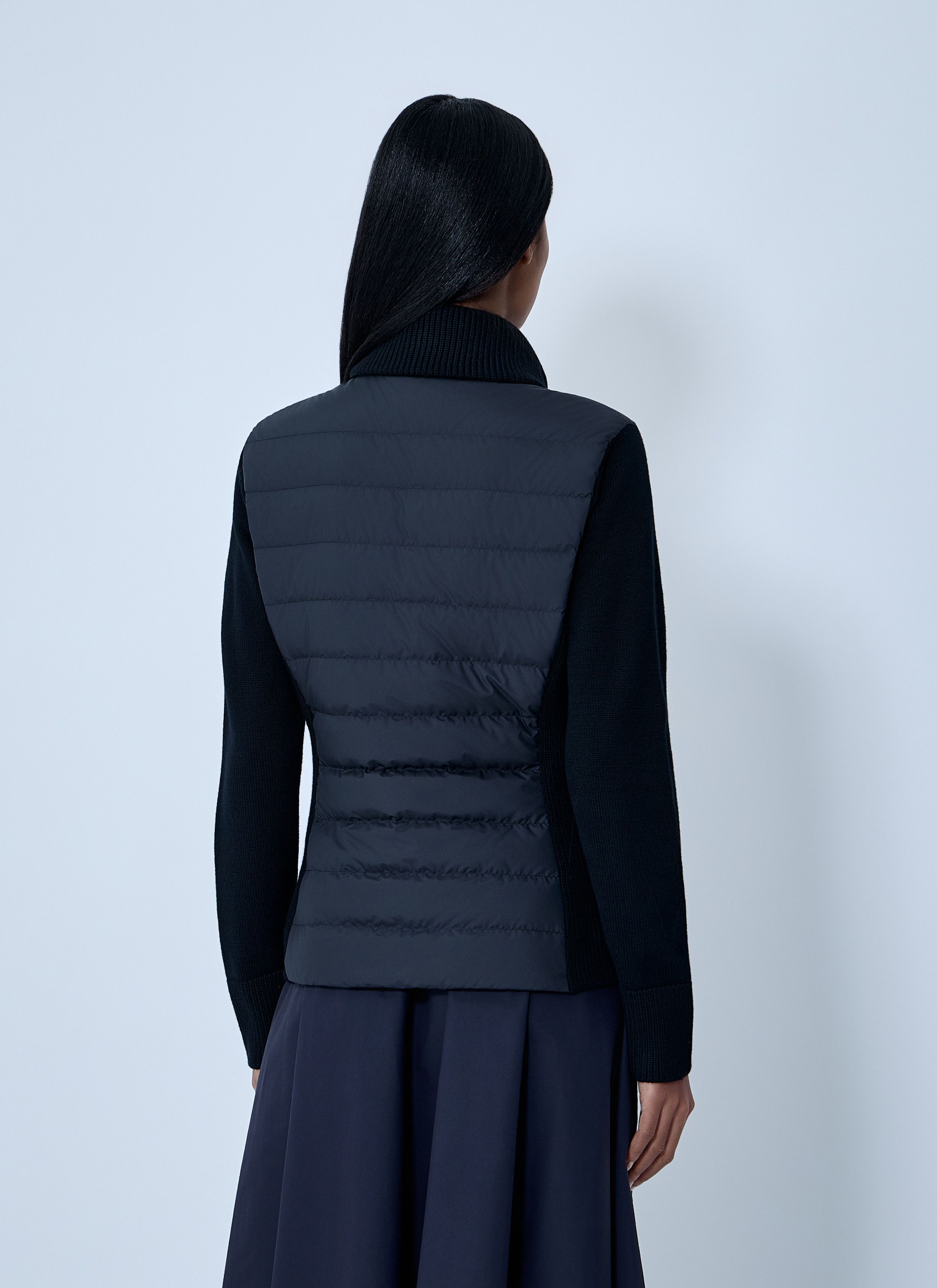 Moncler Quilted Cardigan Size XS / US 0-2 / IT 36-38 - 4 Thumbnail