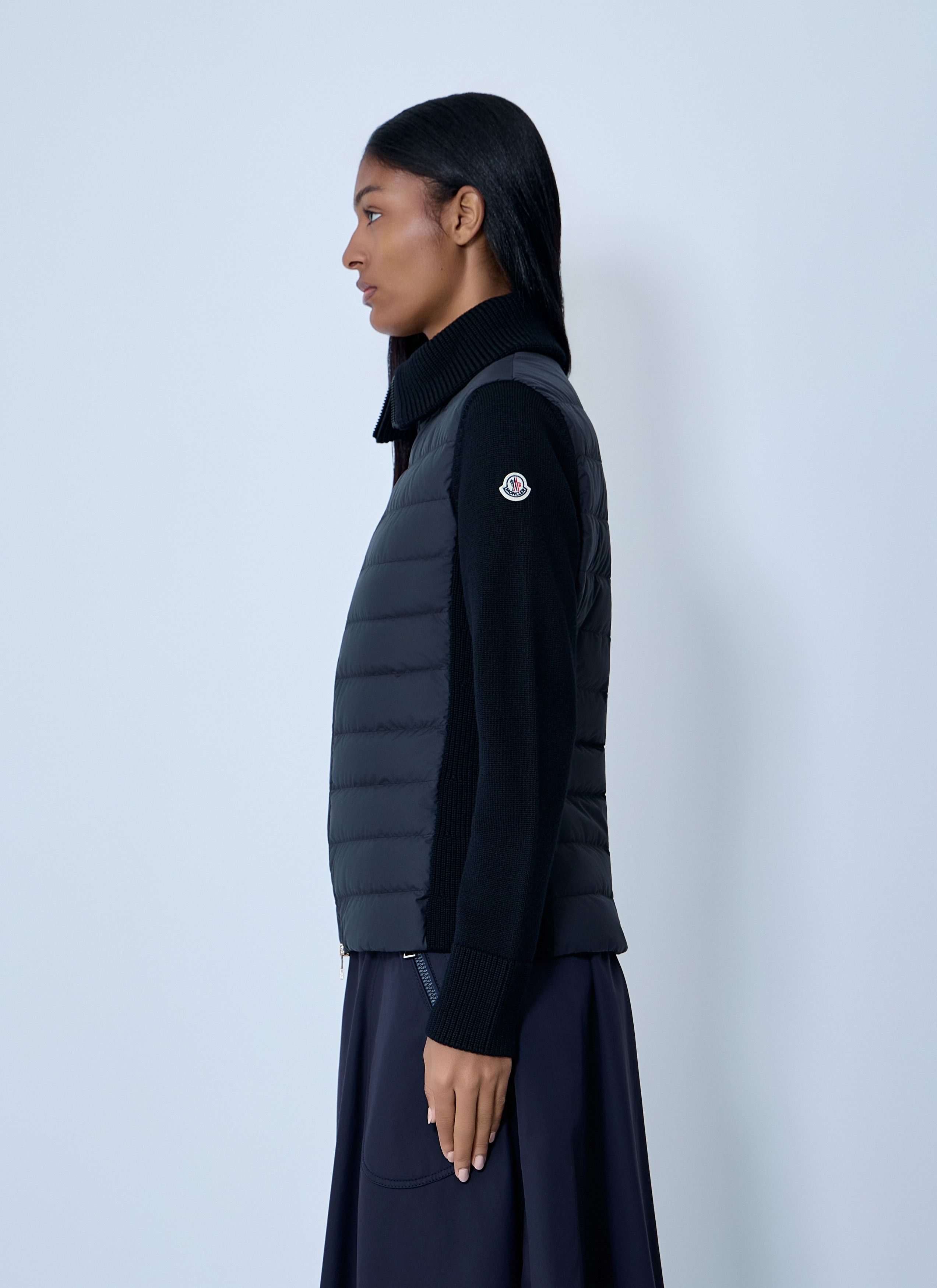 Moncler Quilted Cardigan Size XS / US 0-2 / IT 36-38 - 3 Thumbnail