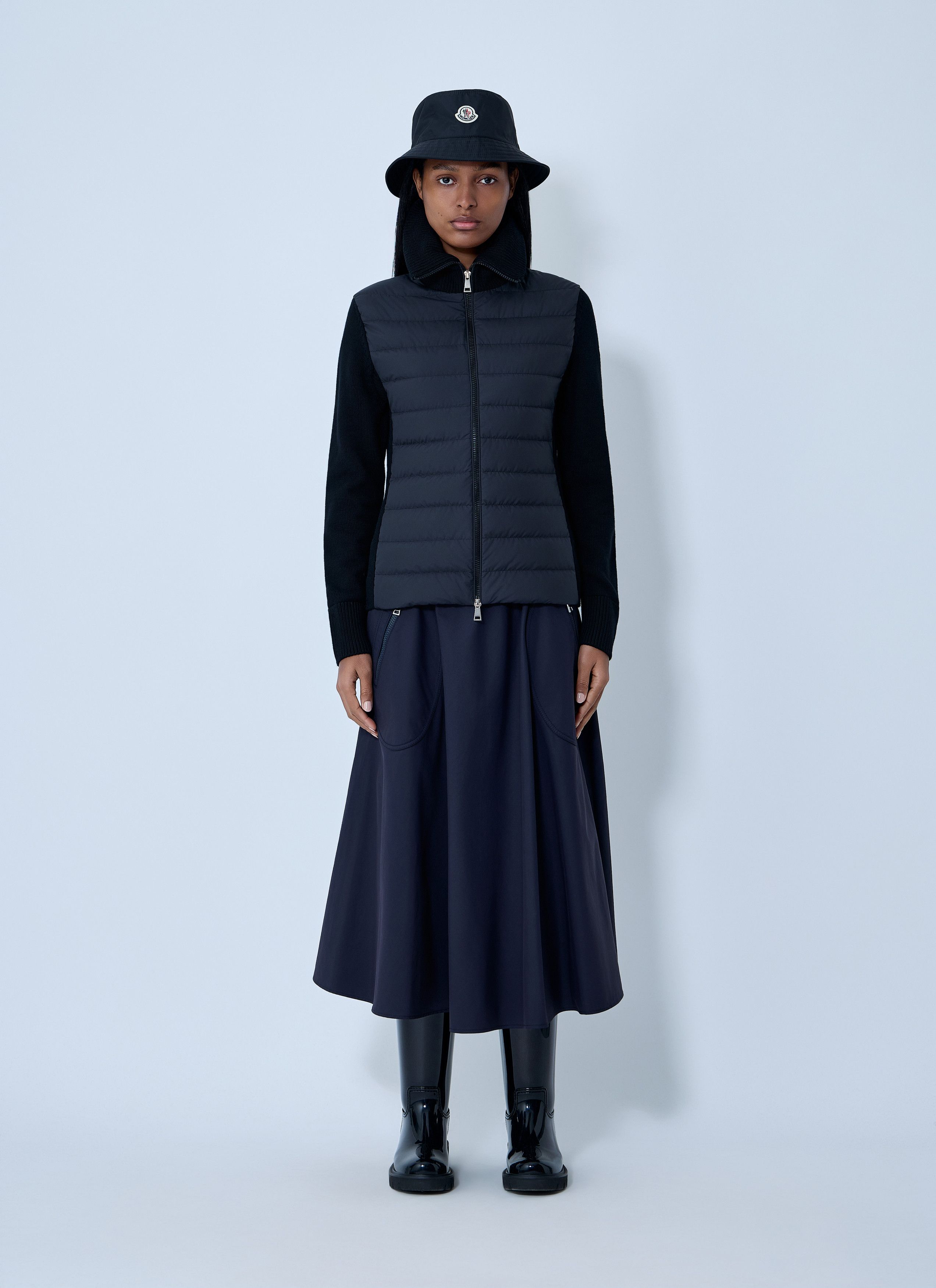 Moncler Quilted Cardigan Size XS / US 0-2 / IT 36-38 - 2 Thumbnail