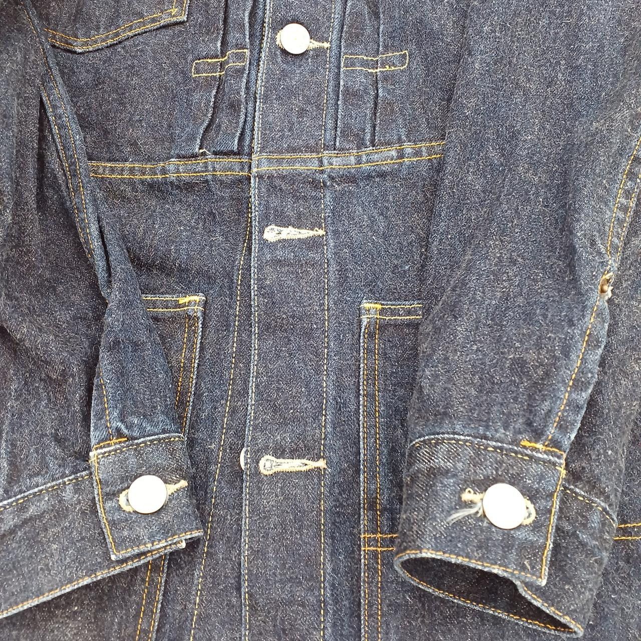 UNDERCOVER LEVI\'S TYPE2 TRUCKER MID COAT Indigo Size M
