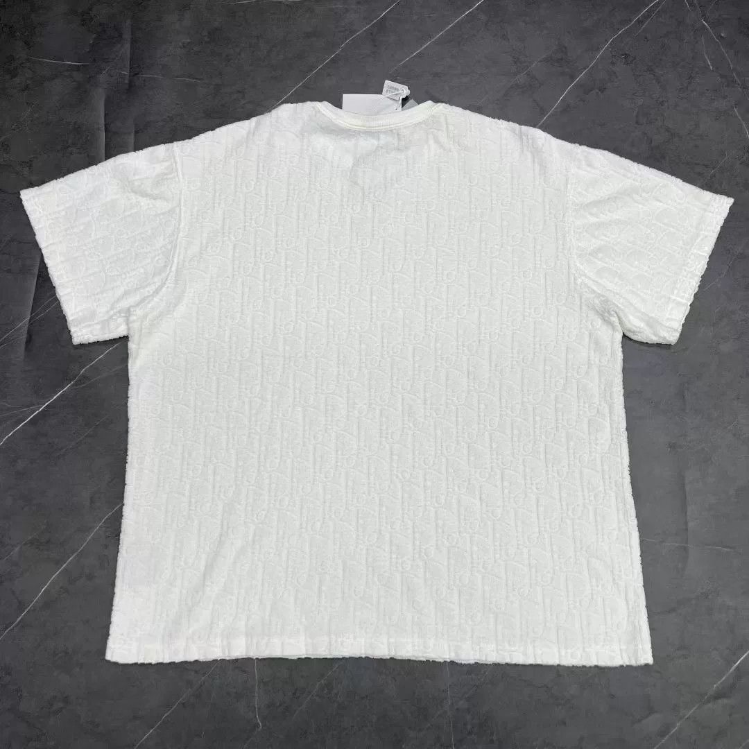 Dior dior logo short sleeve t-shirt white Size US XXL / EU 58 / 5 - 2 Thumbnail