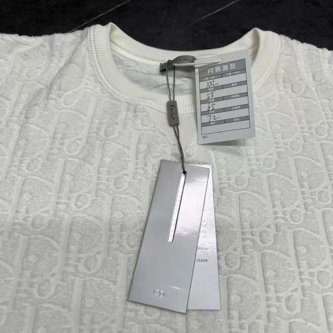 Dior dior logo short sleeve t-shirt white Size US XXL / EU 58 / 5 - 5 Thumbnail