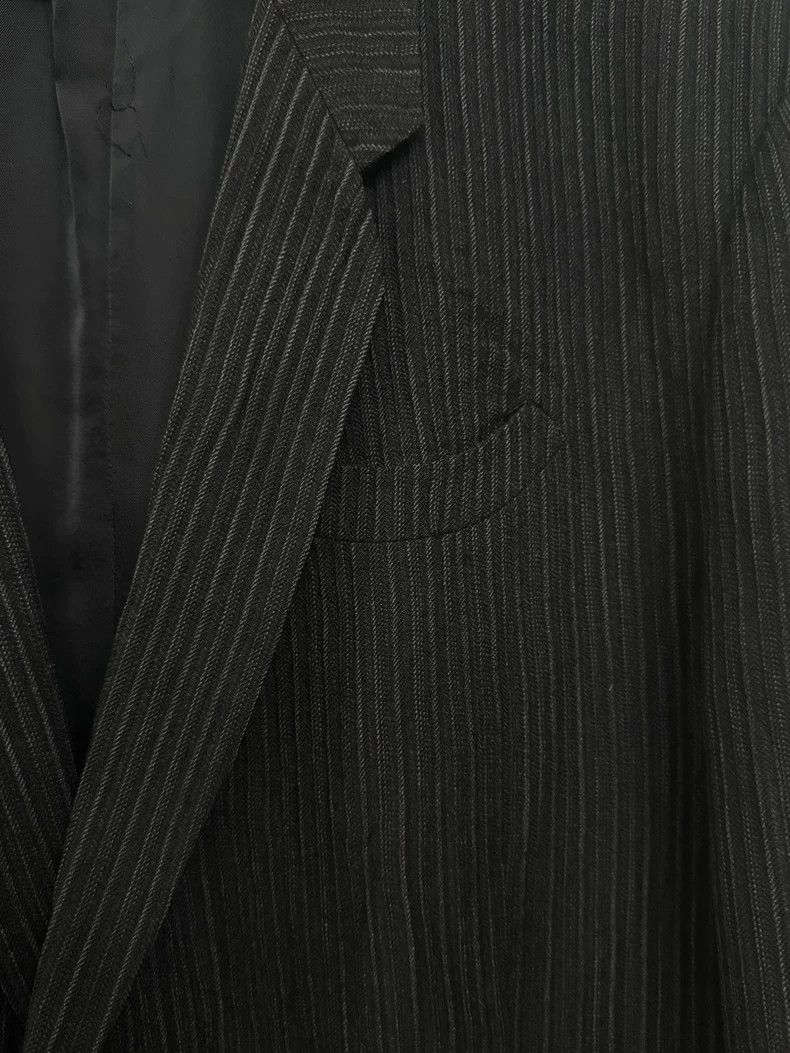Yohji Yamamoto Yohji Yamamoto 93AW Stripe Wool Blazer Size US S / EU 44-46 / 1 - 4 Thumbnail