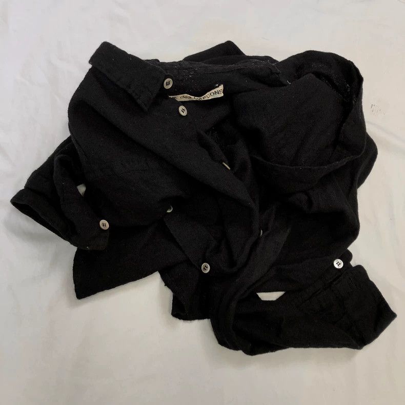 Comme des Garcons Comme des Garcons 94AW Boiled Wool Shirt Size US L / EU 52-54 / 3 - 8 Thumbnail