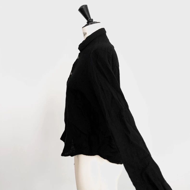 Comme des Garcons Comme des Garcons 94AW Boiled Wool Shirt Size US L / EU 52-54 / 3 - 3 Thumbnail