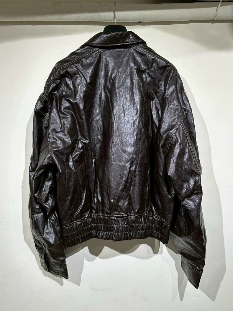 Yohji Yamamoto Y/PROJECT Draped Faux-leather Jacket Size US M / EU 48-50 / 2 - 4 Thumbnail