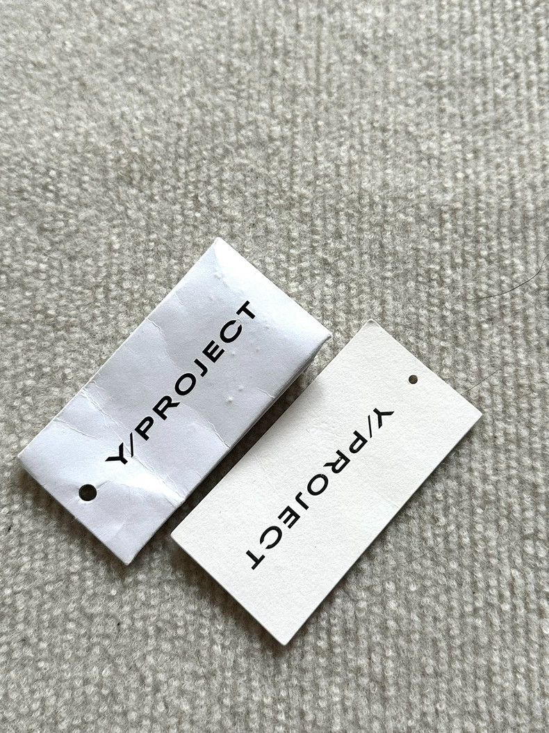 Yohji Yamamoto Y-Project Straight Removable Button Jeans Size US 31 - 7 Thumbnail