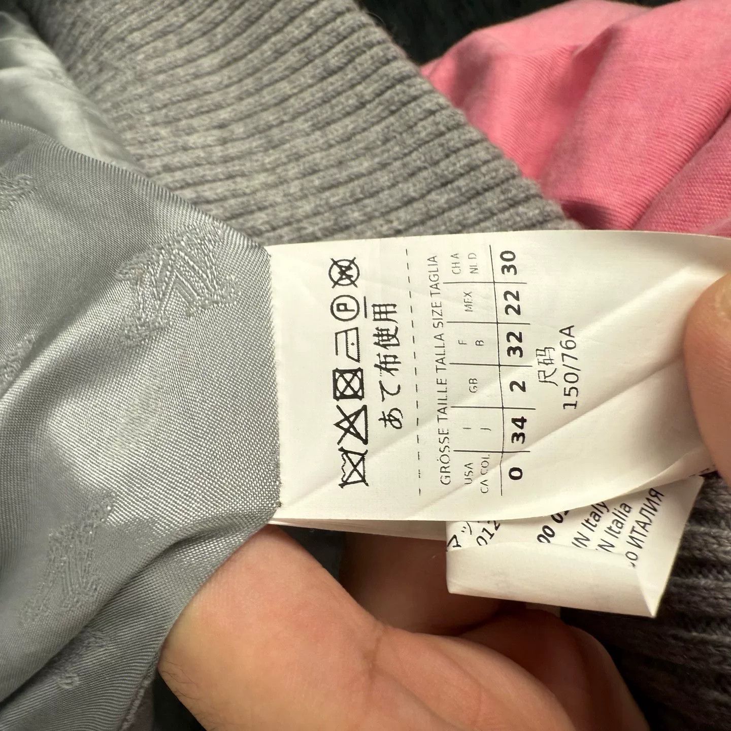 Max Mara maxmara gray teddy pilot jacket Size US XS / EU 42 / 0 - 5 Thumbnail