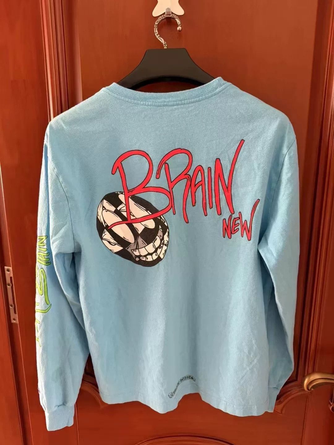 blue mattboy long sleeve sweatshirt