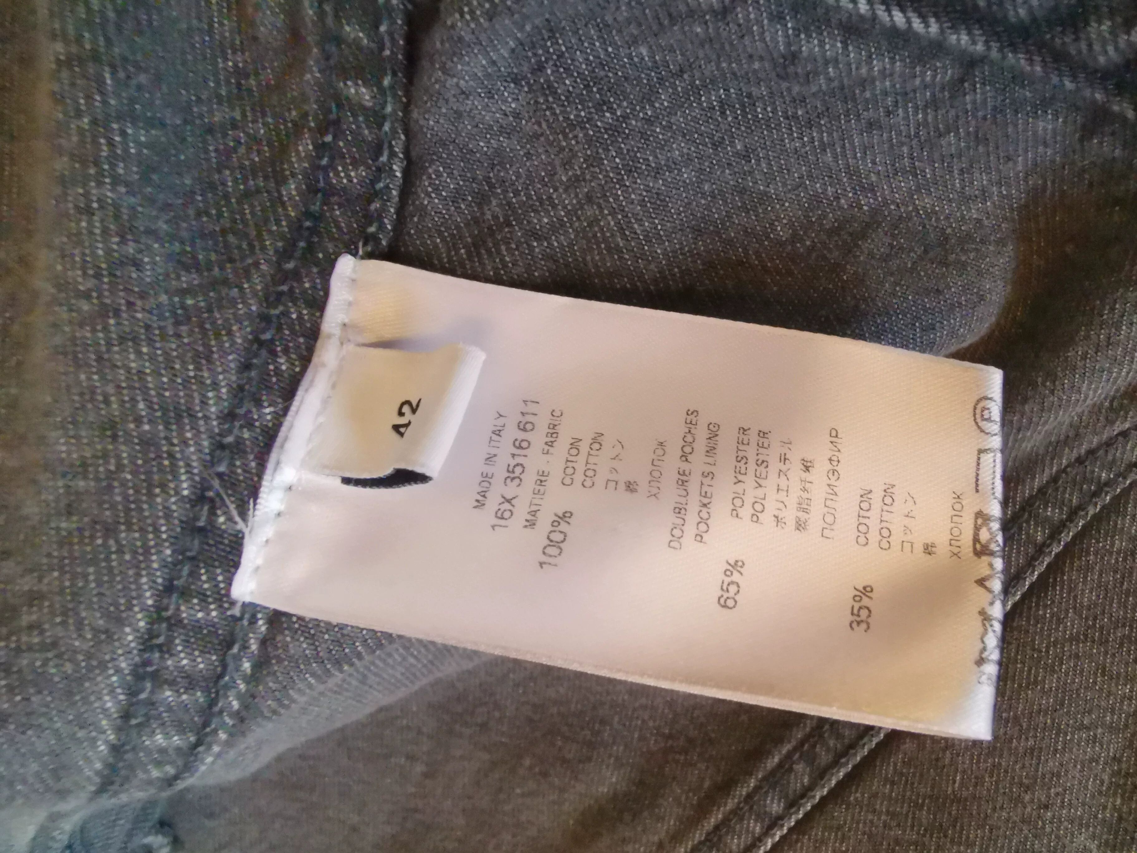 Givenchy givenchy gray distressed denim jacket Size US M / EU 48-50 / 2 - 8 Thumbnail