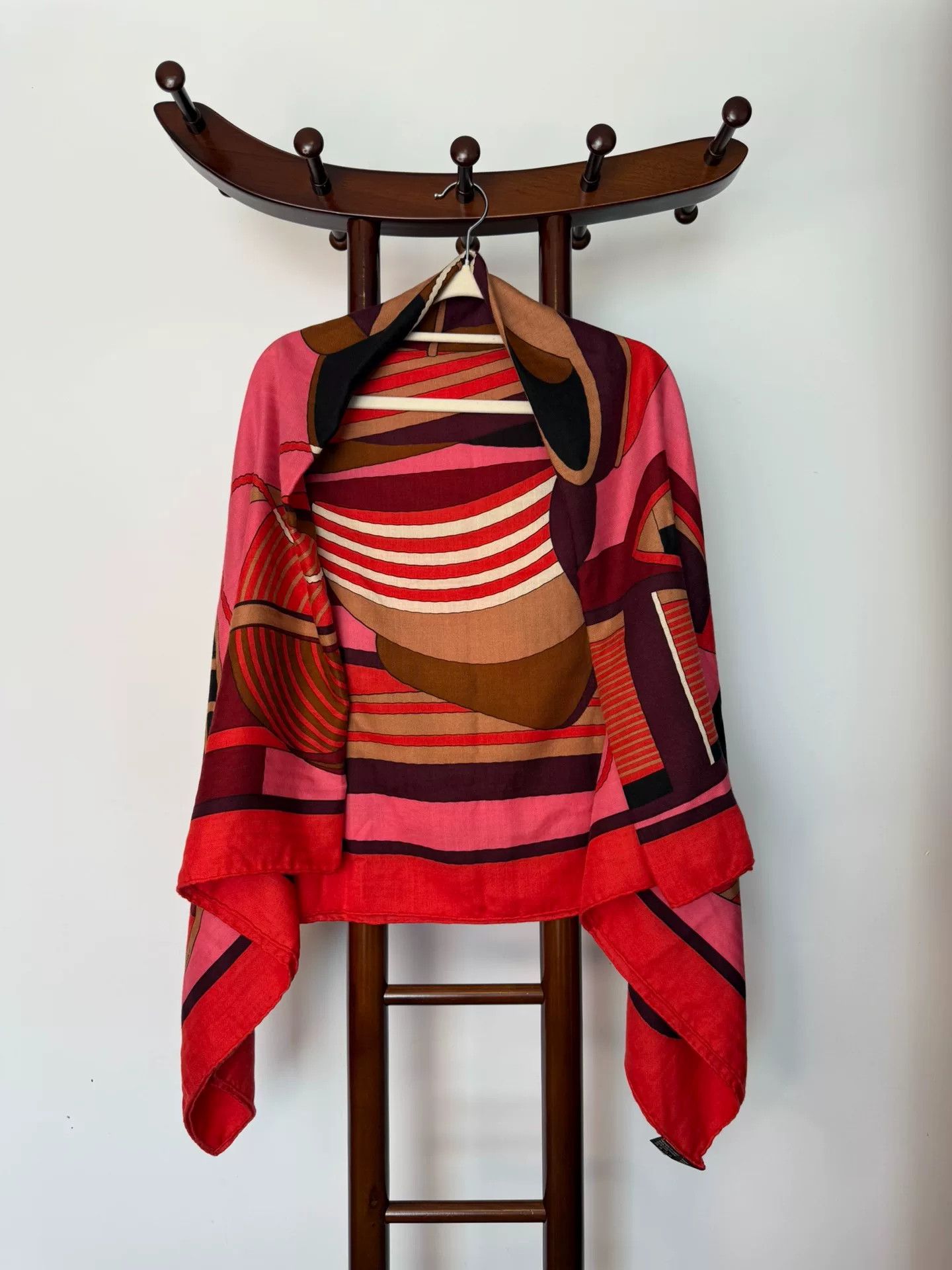 Hermes Hermes Cashmere Silk Scarf Shawl Size ONE SIZE - 3 Thumbnail