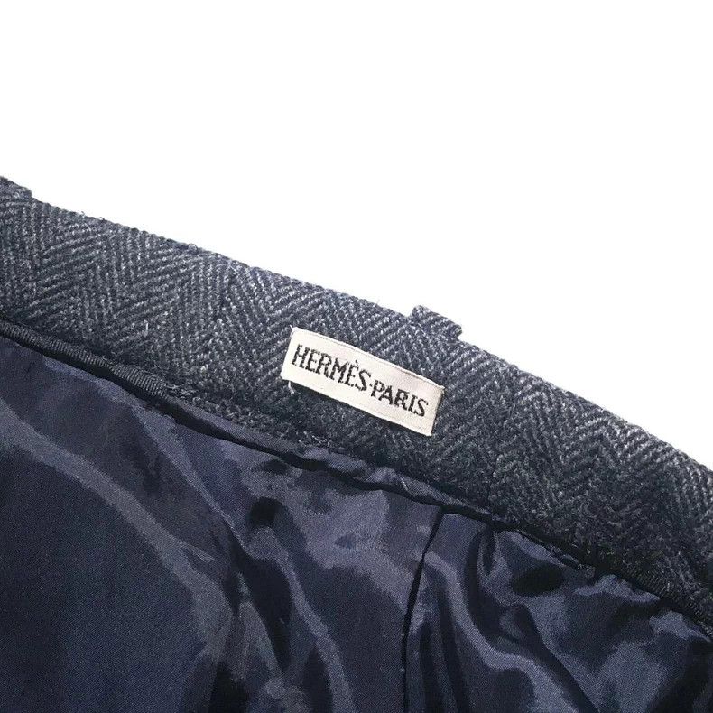 Maison Margiela Hermes Margiela Herringbone Wool Pants Size US 31 - 4 Thumbnail