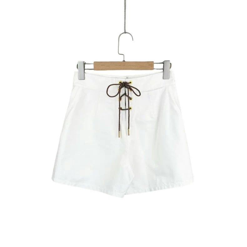 Louis Vuitton Louis Vuitton Cotton Pirate Button White Skirt Size US 38 / EU 54 - 2 Thumbnail