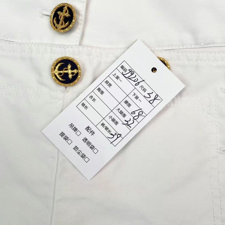 Louis Vuitton Louis Vuitton Cotton Pirate Button White Skirt Size US 38 / EU 54 - 7 Thumbnail