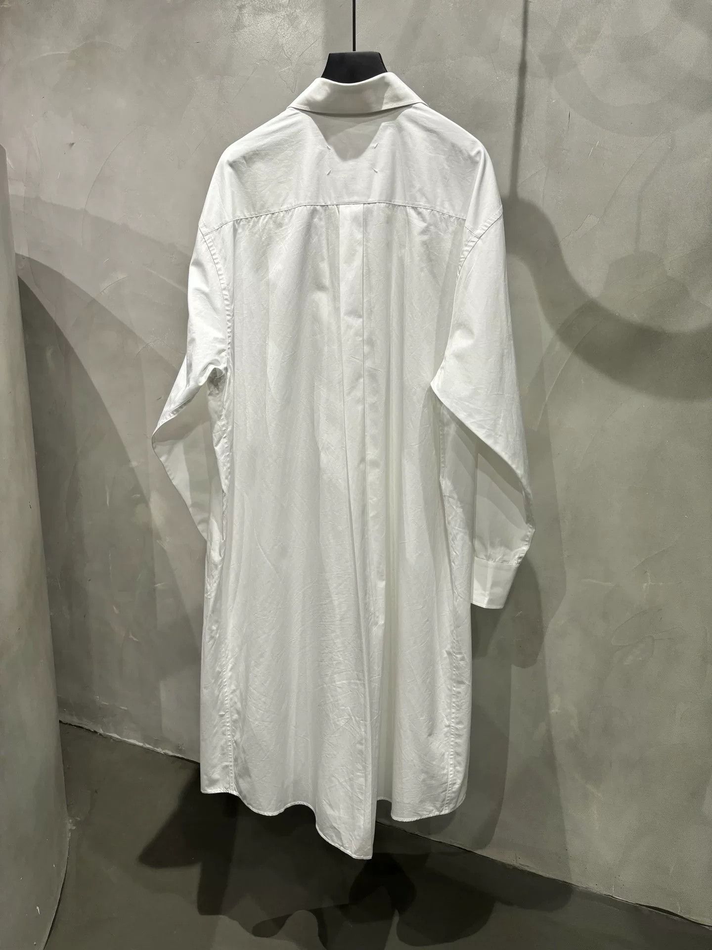 Maison Margiela Maison Margiela Long Sleeve White Shirt Size US M / EU 48-50 / 2 - 2 Thumbnail