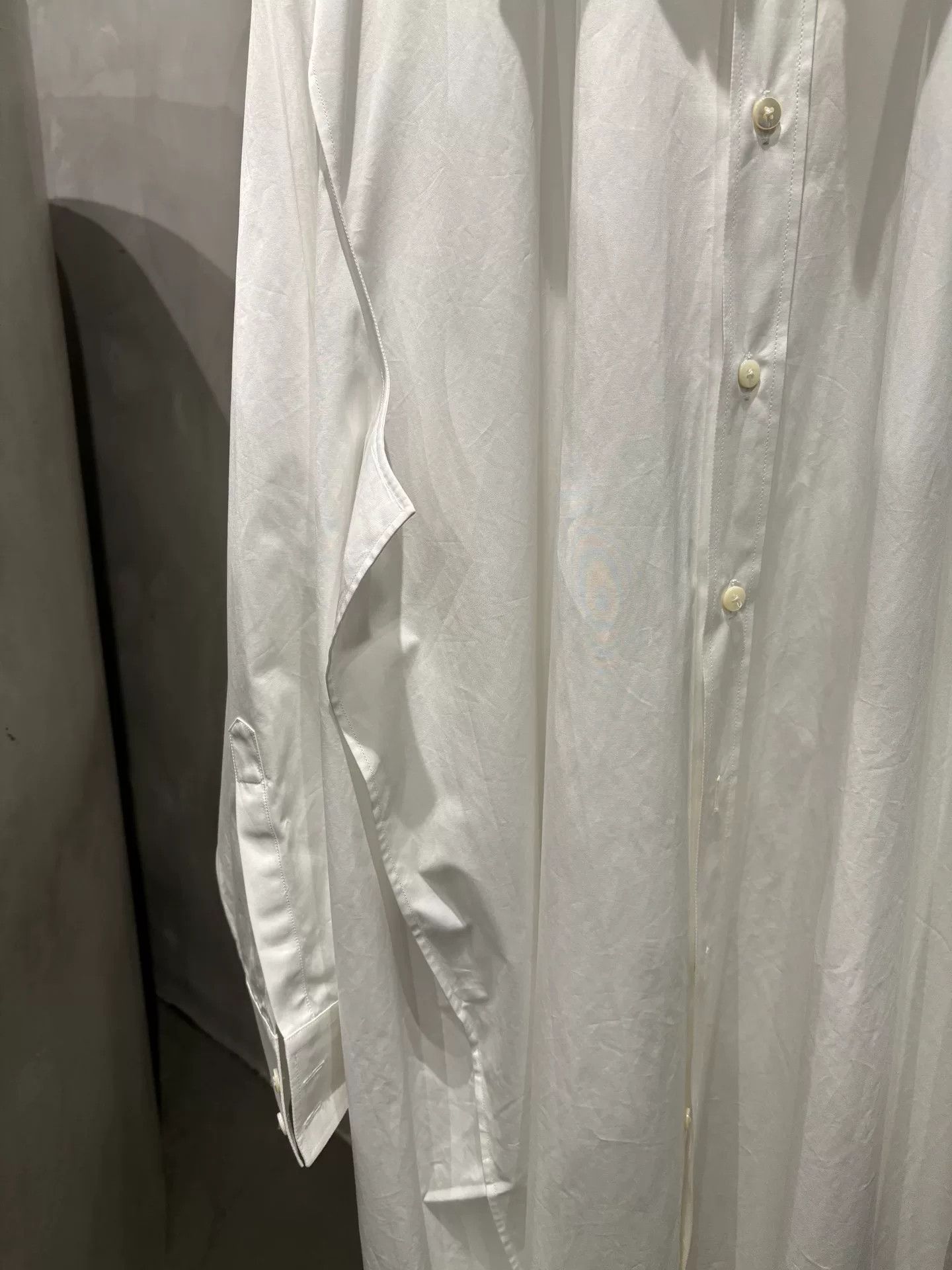 Maison Margiela Maison Margiela Long Sleeve White Shirt Size US M / EU 48-50 / 2 - 6 Thumbnail