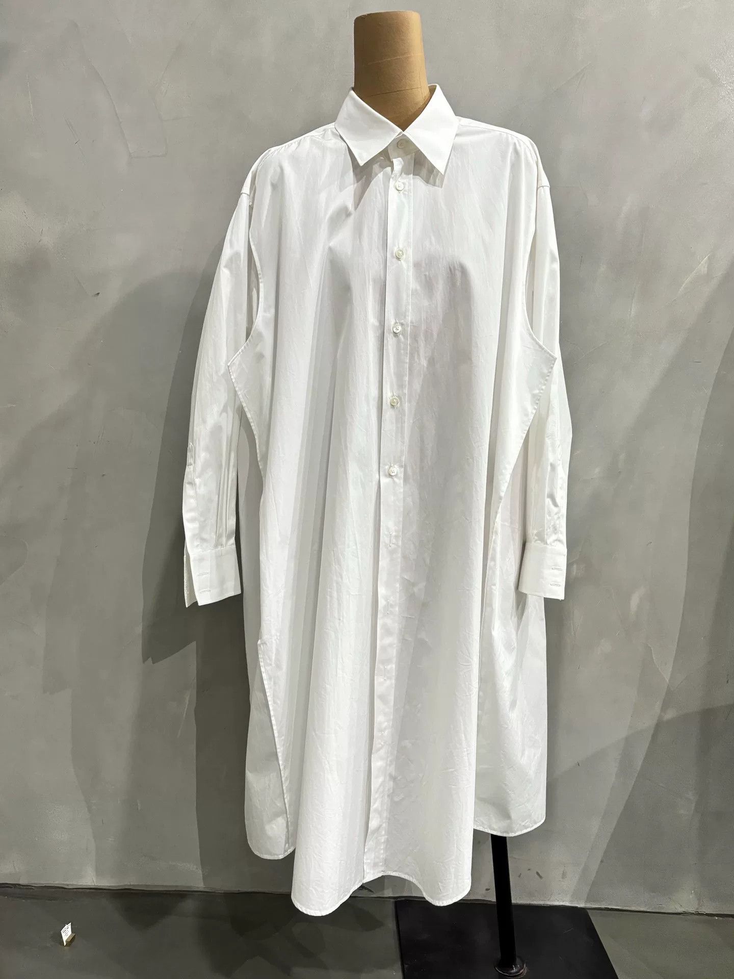 Maison Margiela Maison Margiela Long Sleeve White Shirt Size US M / EU 48-50 / 2 - 3 Thumbnail
