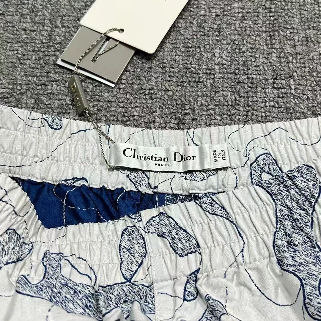 Dior christian dior travel series silk beach shorts Size US 36 / EU 52 - 3 Thumbnail