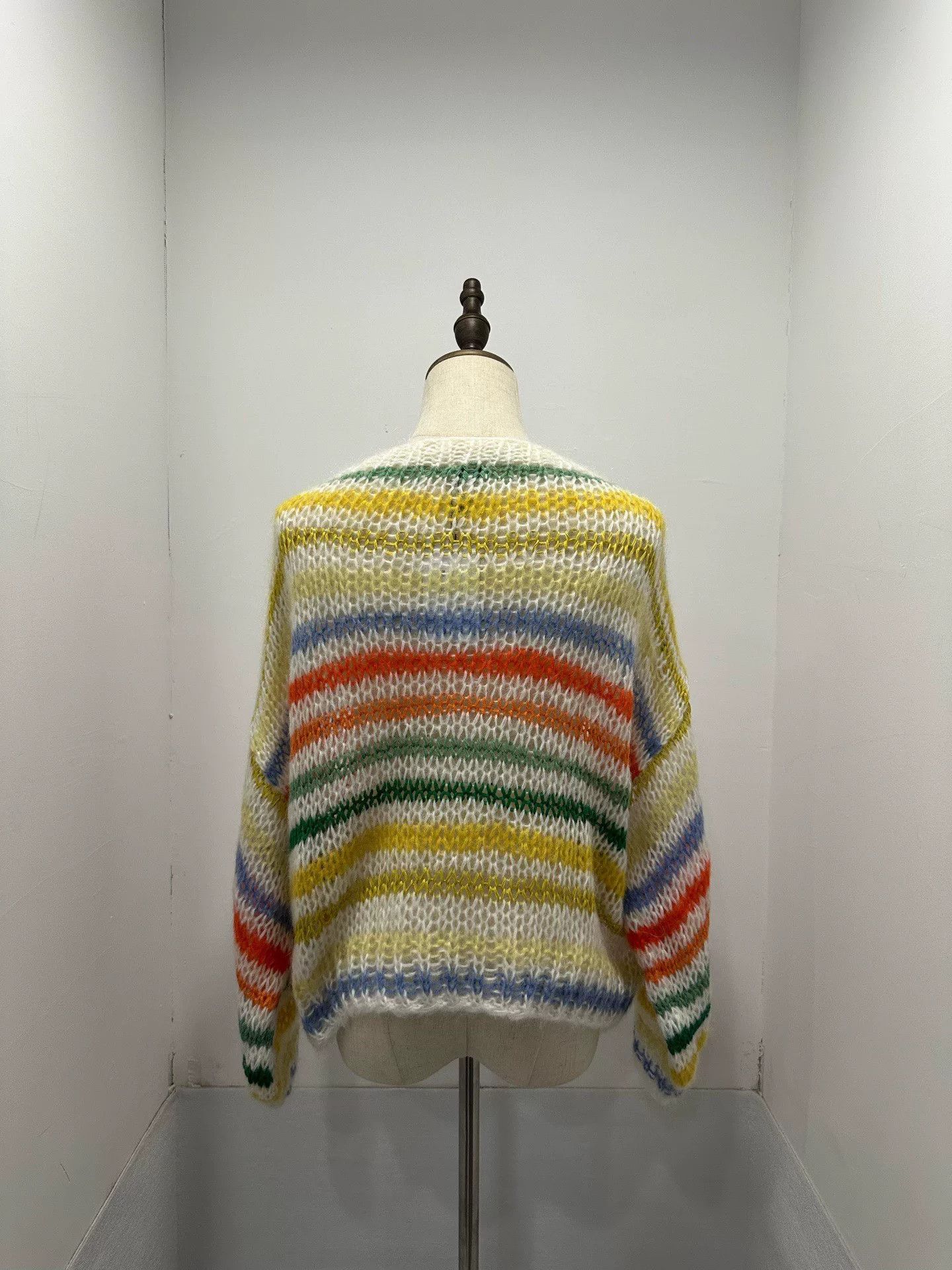 Loewe Loewe Mohair Embroidered Logo Sweater Size US XS / EU 42 / 0 - 2 Thumbnail