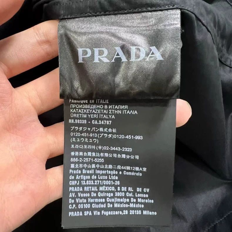 Prada Prada Runway Button-Up Shirt Size US XL / EU 56 / 4 - 5 Thumbnail