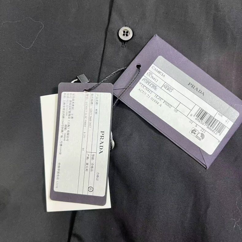 Prada Prada Runway Button-Up Shirt Size US XL / EU 56 / 4 - 3 Thumbnail