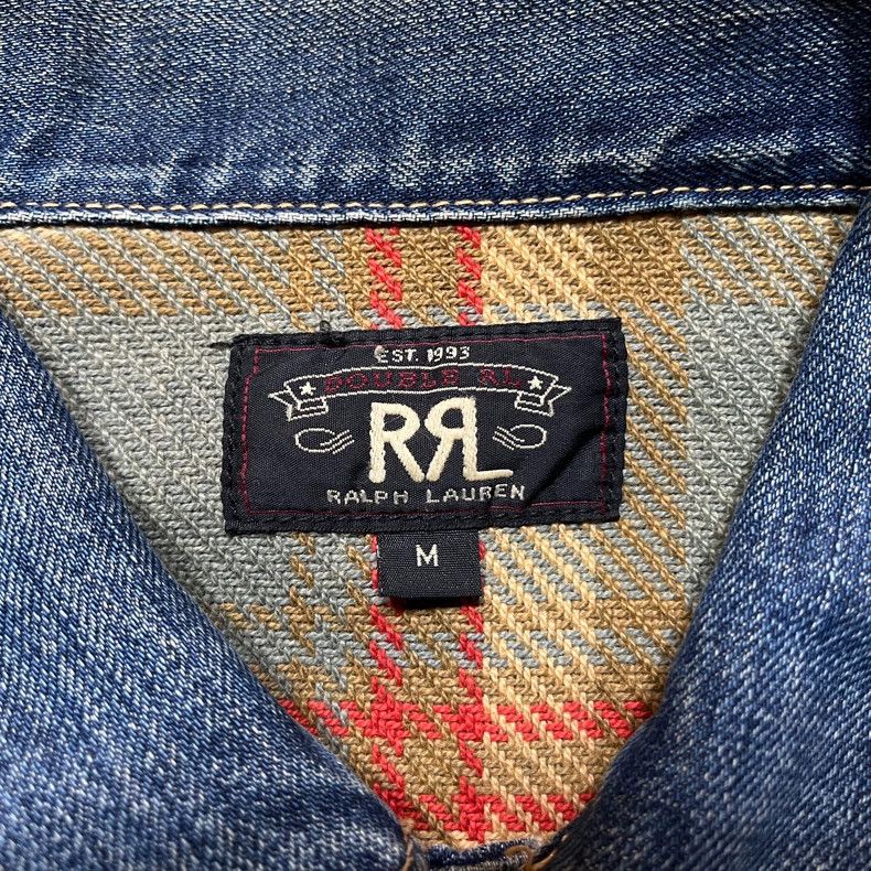 RRL Ralph Lauren RRL Vintage Denim Jacket Size US M / EU 48-50 / 2 - 3 Thumbnail