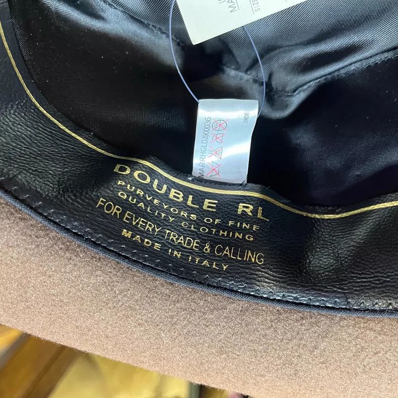 RRL Ralph Lauren RRL Soft Wool Felt Fedora Hat Size ONE SIZE - 6 Thumbnail