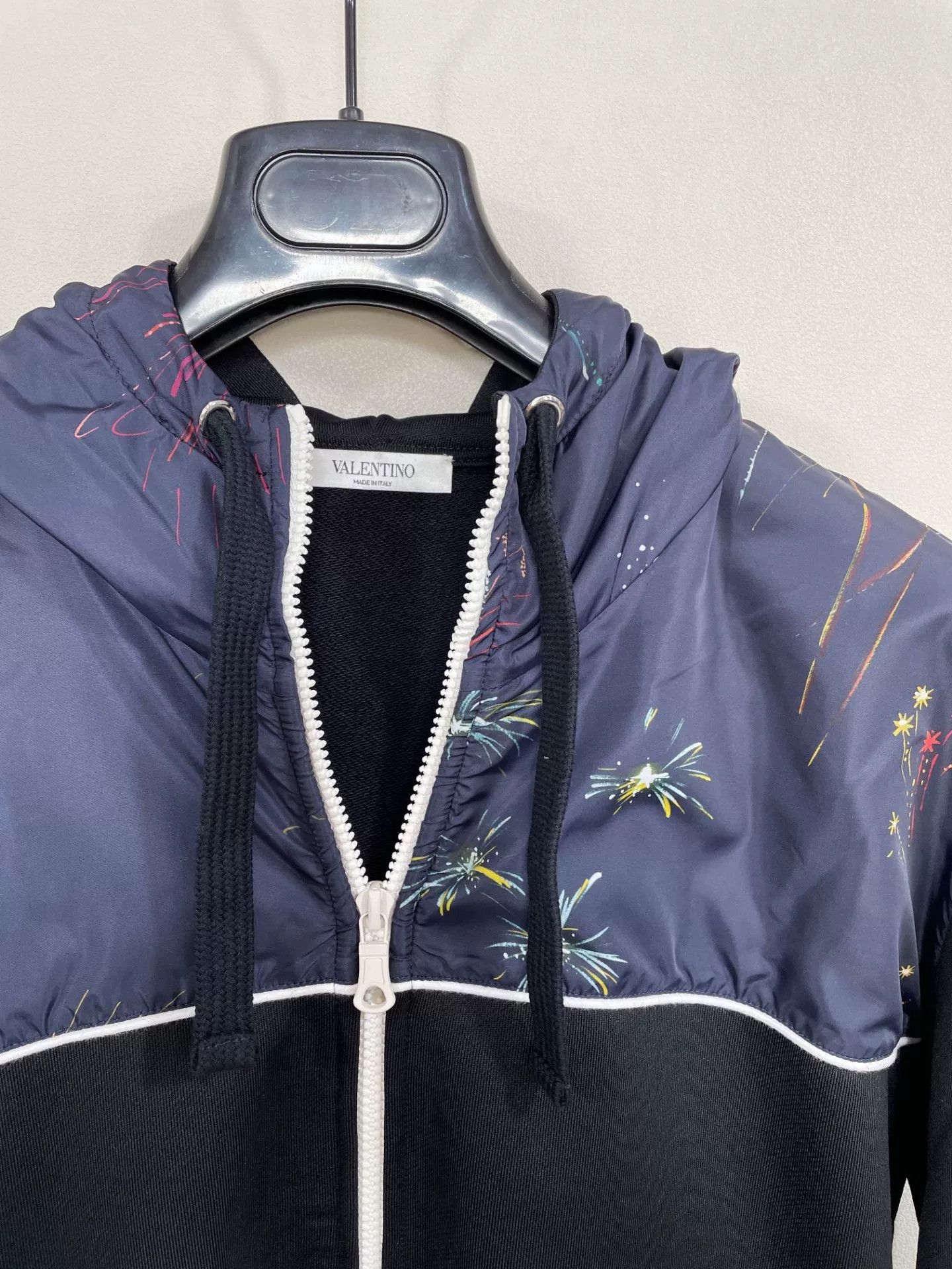 Valentino VALENTINO Hooded Zip Sweatshirt Size US S / EU 44-46 / 1 - 5 Thumbnail