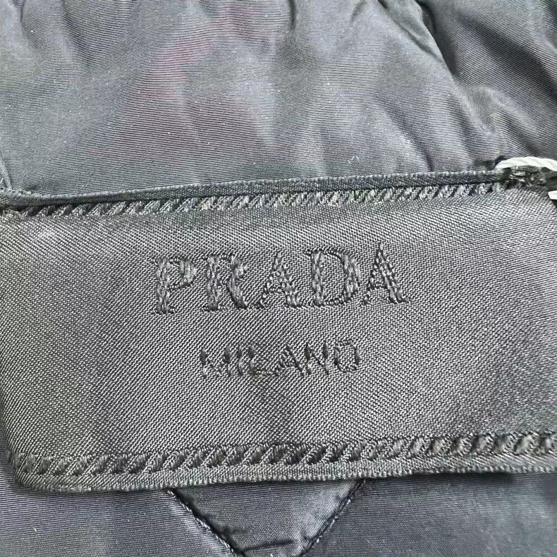Prada Prada Logo Quilted Cotton Jacket Size US M / EU 48-50 / 2 - 3 Thumbnail