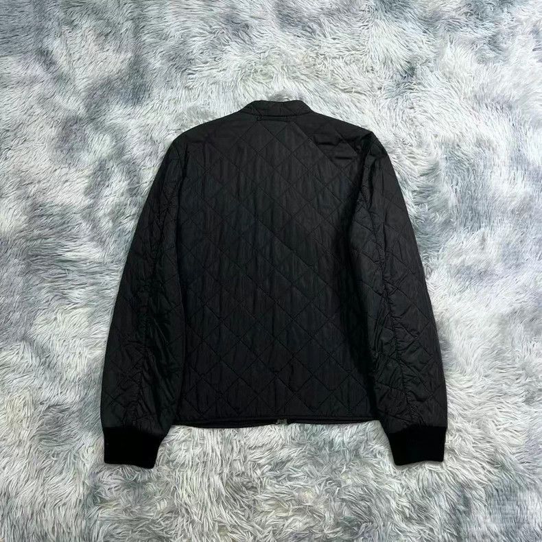 Prada Prada Logo Quilted Cotton Jacket Size US M / EU 48-50 / 2 - 2 Thumbnail