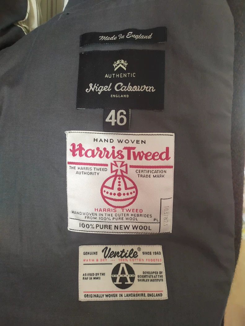 Nigel Cabourn Nigel Cabourn Harris Tweed Blazer Size US L / EU 52-54 / 3 - 7 Thumbnail